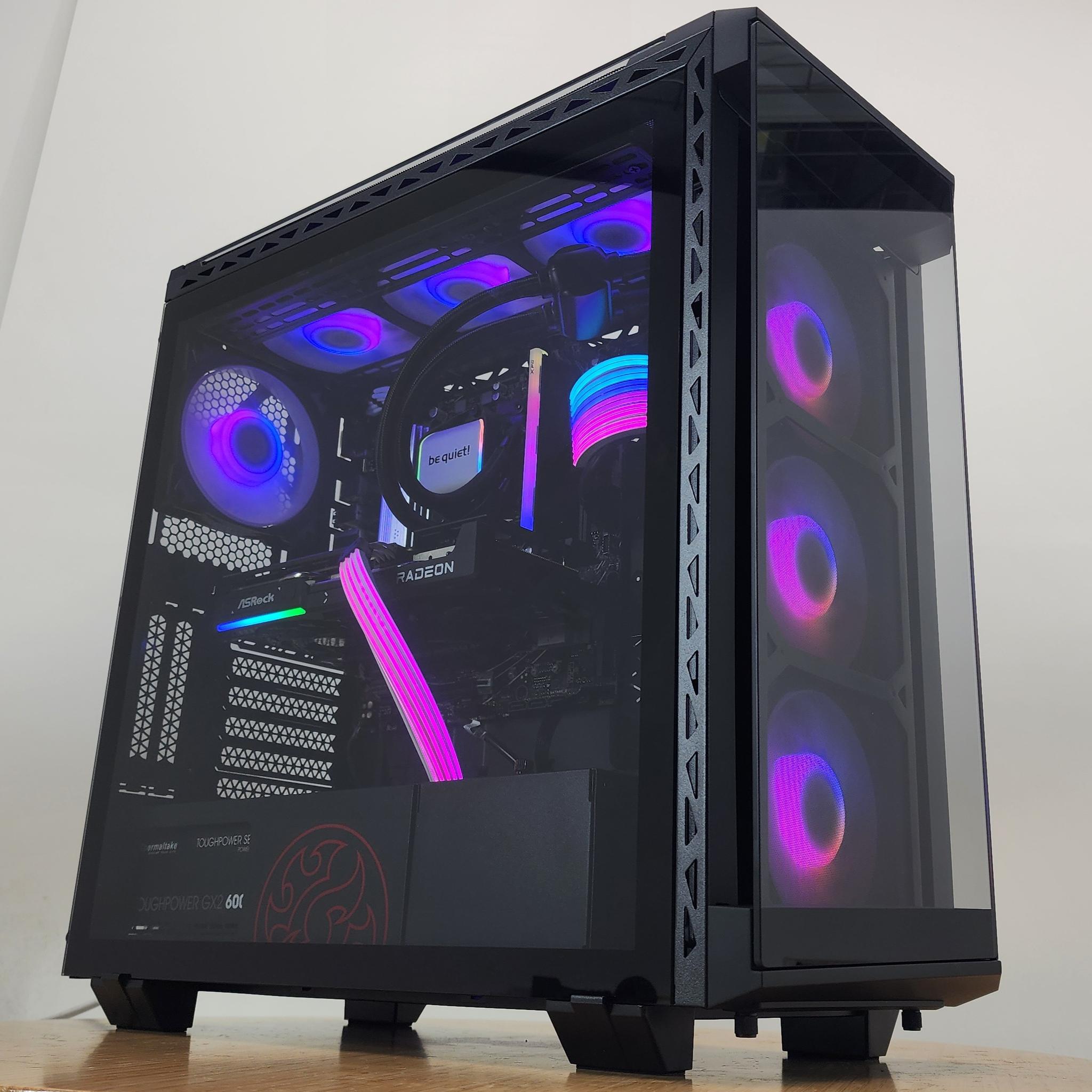 Gaming PC Ryzen 7 9800X3D 16GB RAM 1TB SSD RX 9060 XT 16GB Windows 11 Computer