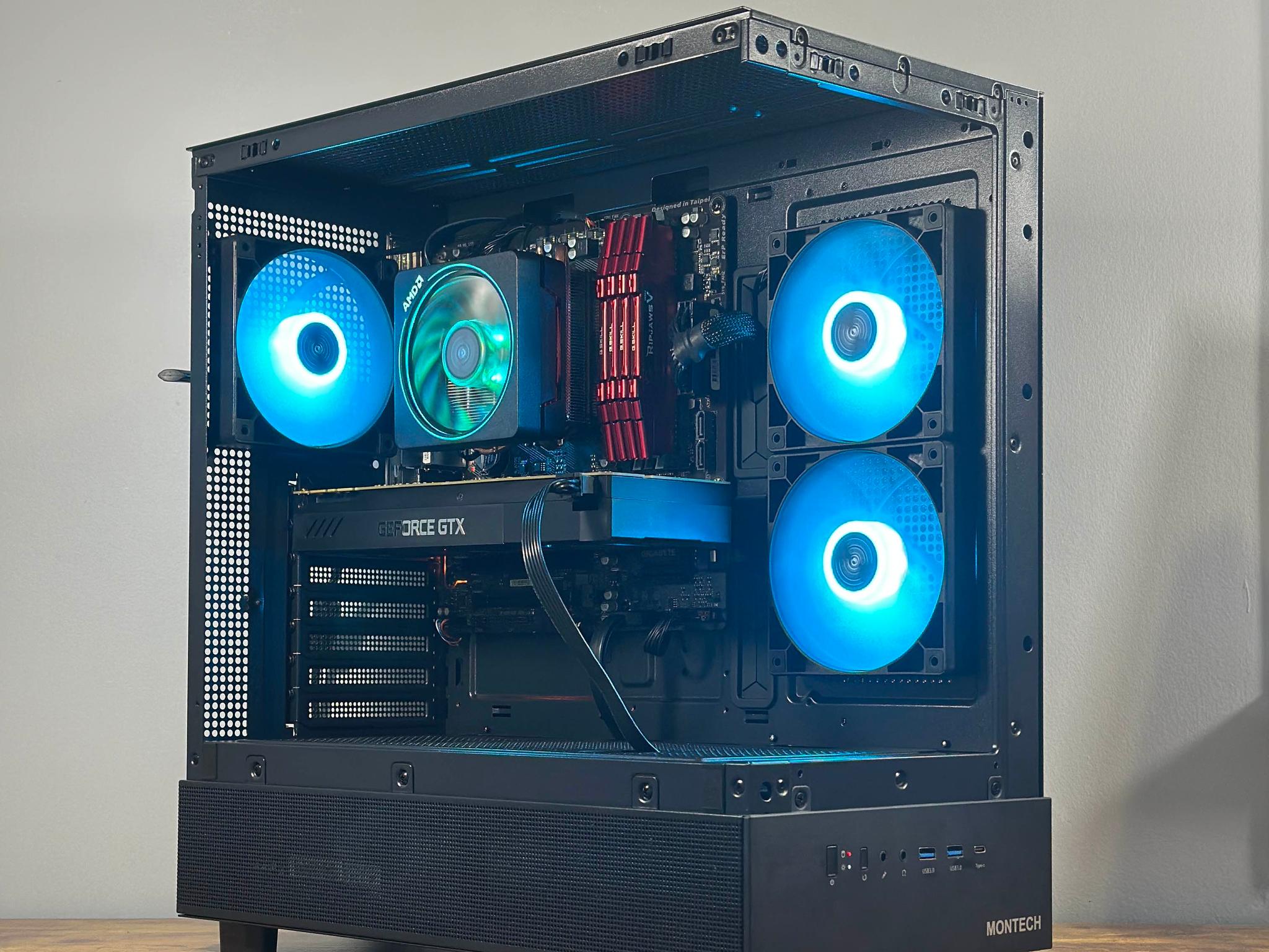 GTX 1070 8GB | Ryzen 7 2700X | 16GB DDR4 | 512GB SSD | Win11 | WIFI | 1080P Custom Gaming PC