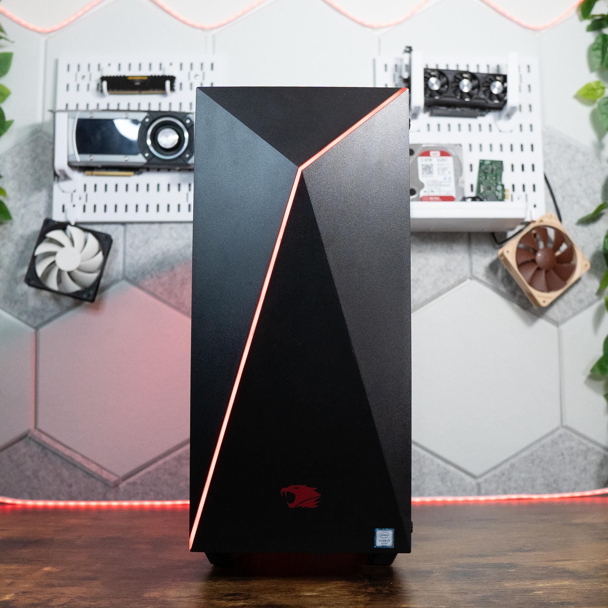 🩸🩸 | ASUS GTX 1070Ti 8GB | INTEL i7 8700K | 32GB RAM | 2TB | iBuyPower - Ruby Rocket