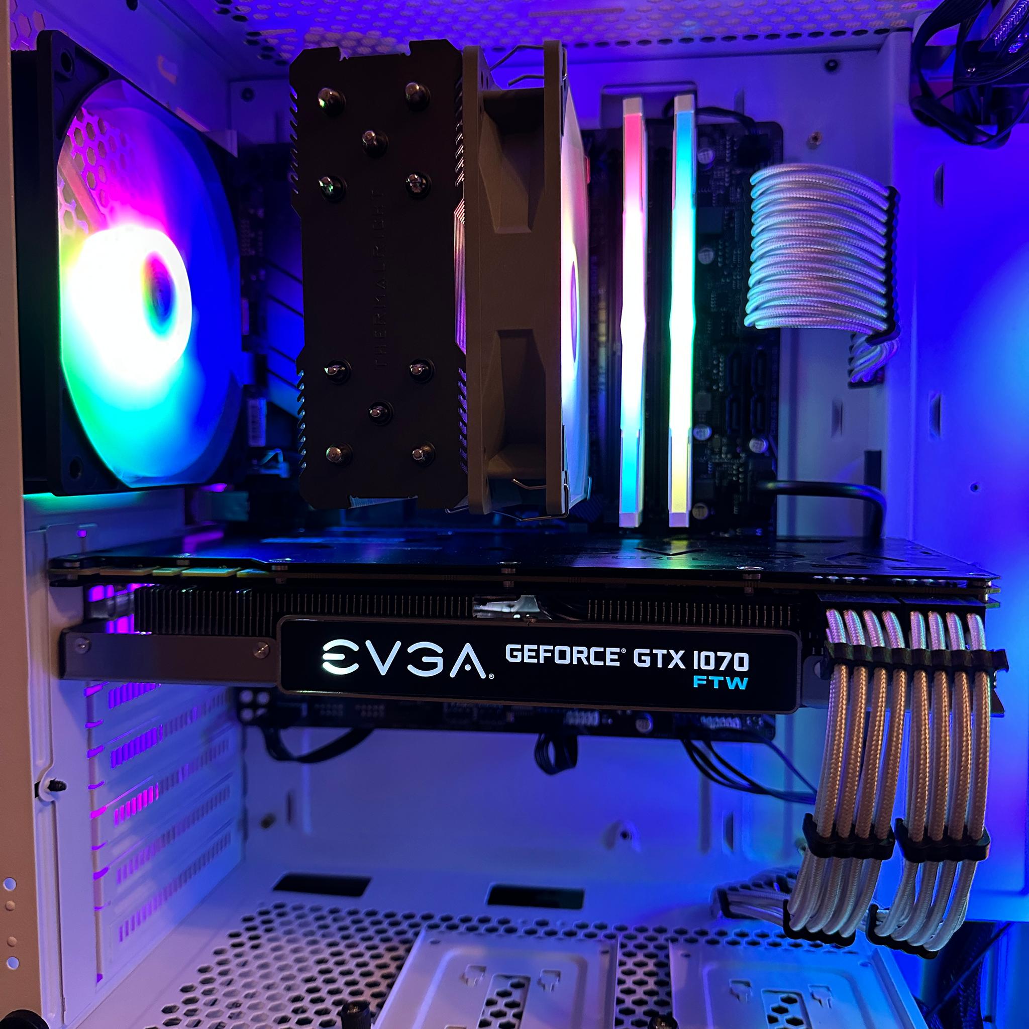 "Mercury" GTX 1070, 10100F, 16gb RAM Custom Gaming PC
