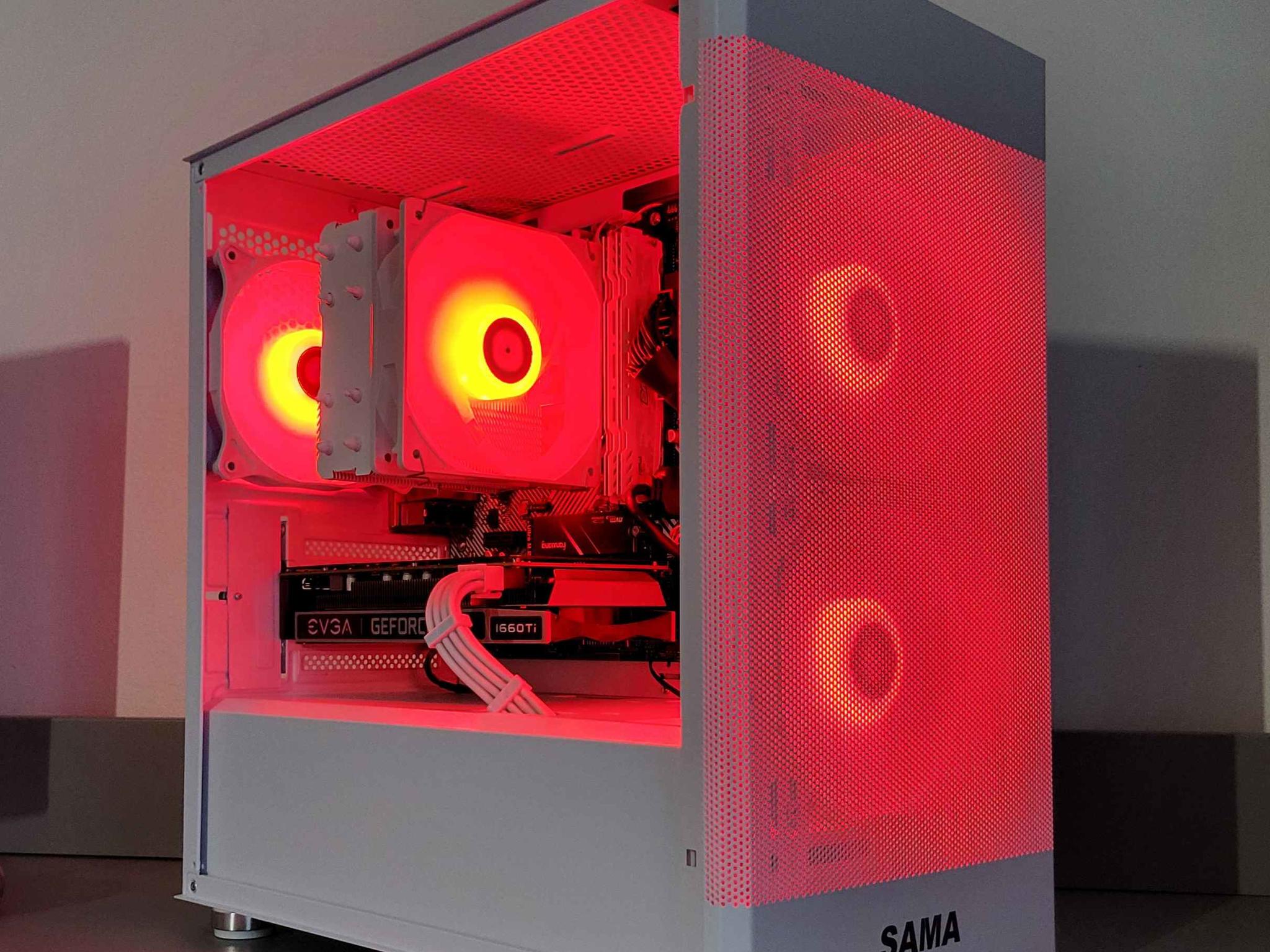 White Beauty! Workstation & Gaming PC | Ryzen 7 | 32GB RAM | 1TB | GTX 1660 Ti | Wi-Fi | Bluetooth