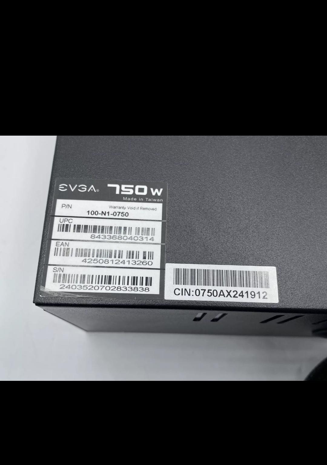 EVGA 750w