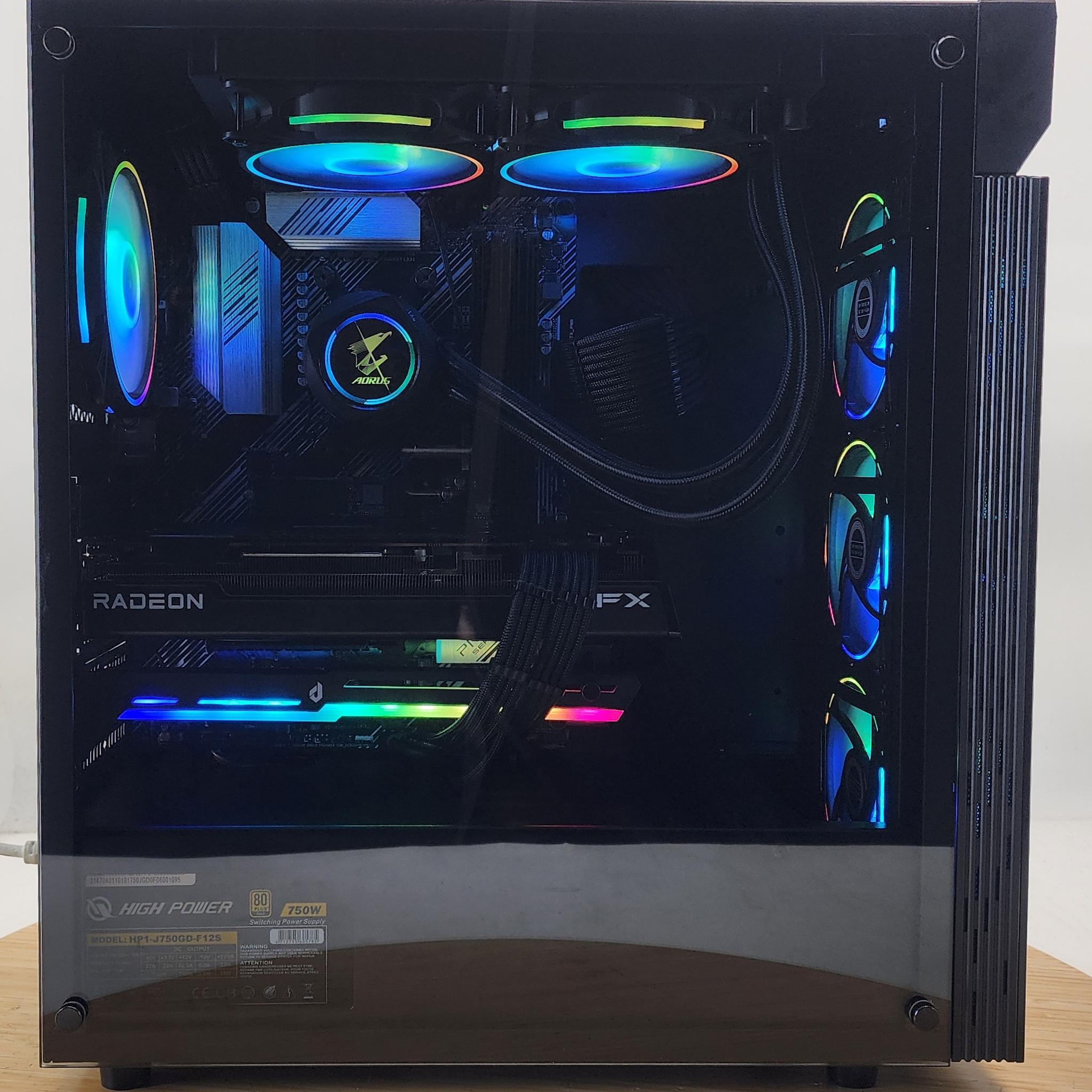 Gaming PC Ryzen 9 5950X 32GB RAM 1TB SSD RX 7800 XT 16GB Windows 11 PC
