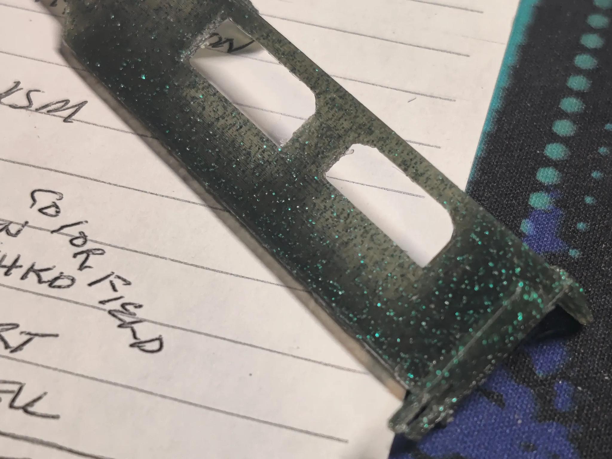 Radeon RX 6400 Low Profile Rear I/O Bracket [3D Print]