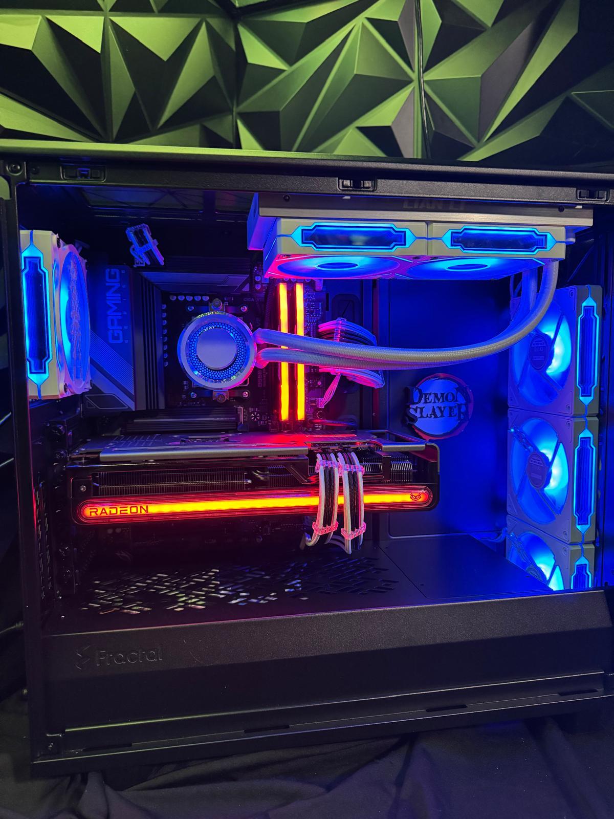 🔥 THE DEMON PLAYER 🔥Ryzen 7 7700X| RX 7800XT| 32 GB DDR5| 4.75 TB NVMe|850W PSU