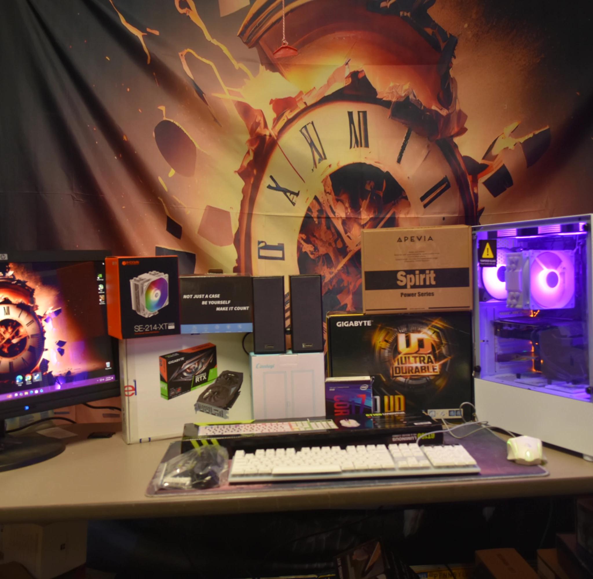 Gaming pc Intel I 7 8700 K RAM 16GB RTX 2060 6GB 1TB NVME PSU700 Watt Plus EXTRA