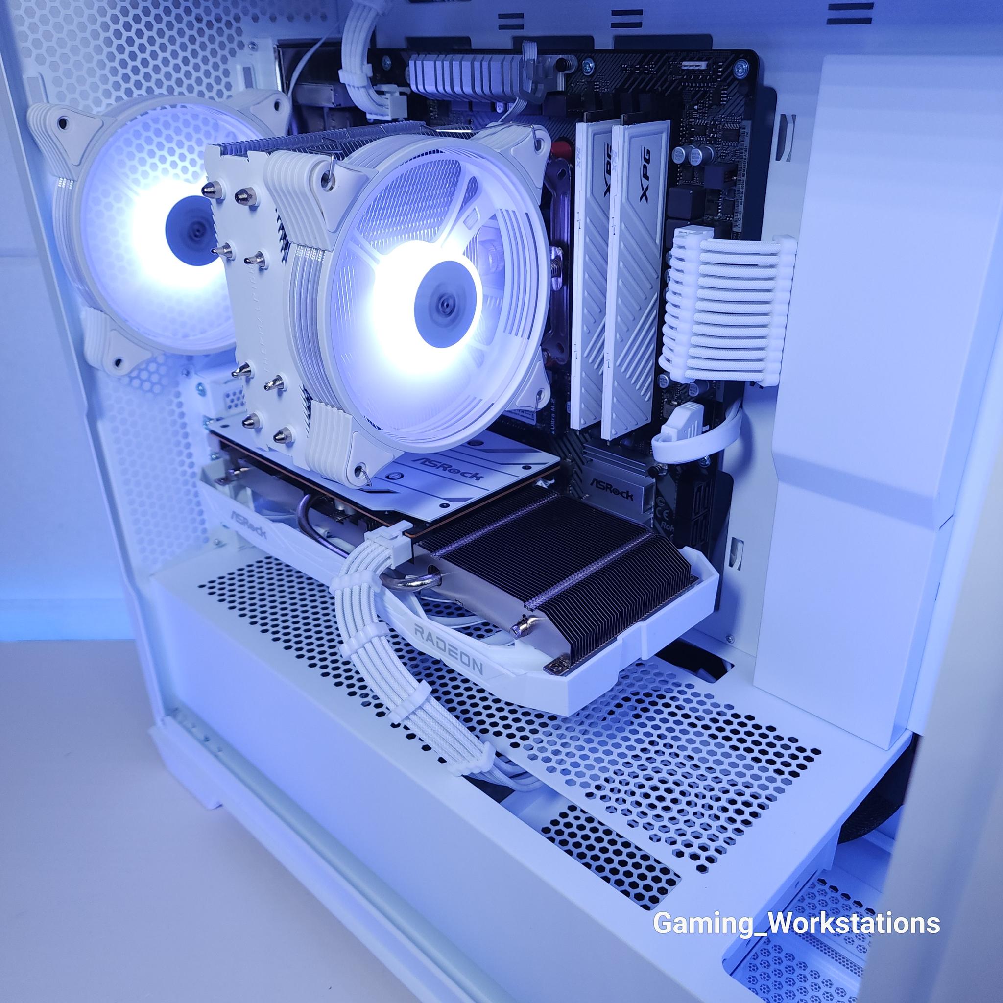🤍🤍1080p Gaming | RX 6600 8GB | Ryzen 5 5500 | 32GB 3200MHz DDR4 | 1TB NVMe SSD Gen 3