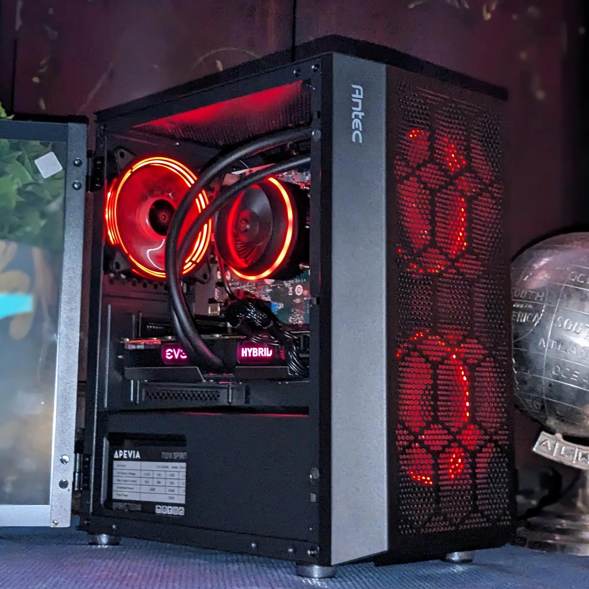 Dark Nitro(Hybrid)(💦+💨+⚡️)| Intel Core I7| GTX1070 8GB| 16GB DDR4 RAM|  512GB SSD| Windows 11 PRO