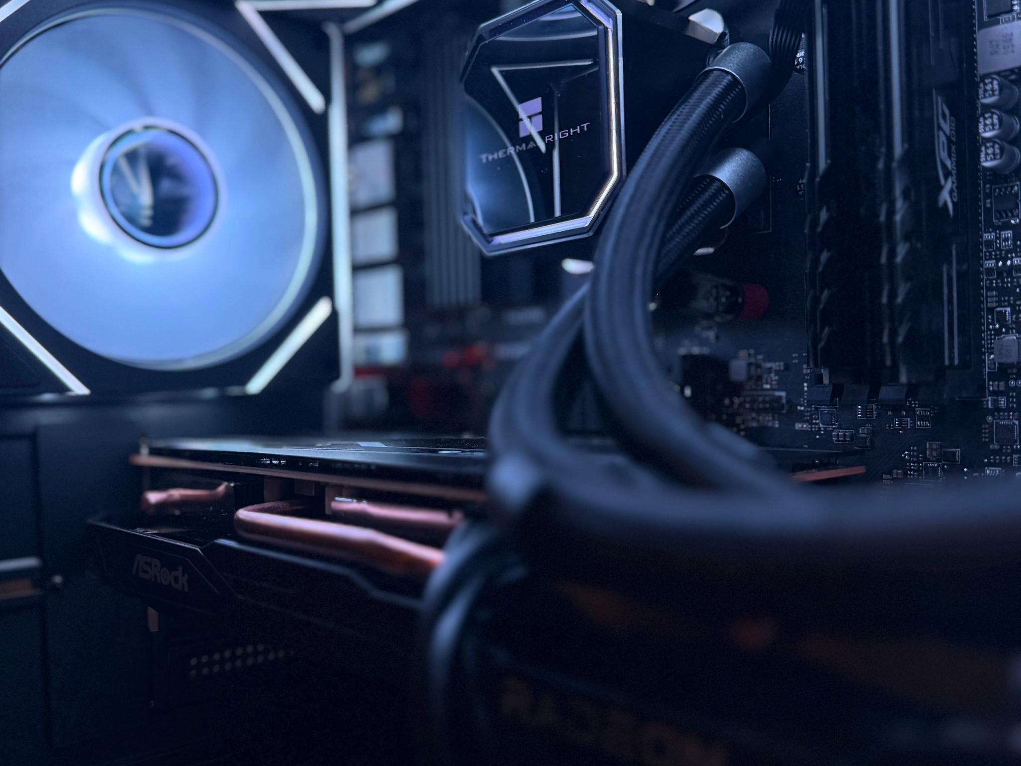 🔥 Ryzen 5 5600G + RX 7600 8GB Gaming PC | 16GB RAM | WiFi | 360mm AIO | Win 11 Pro