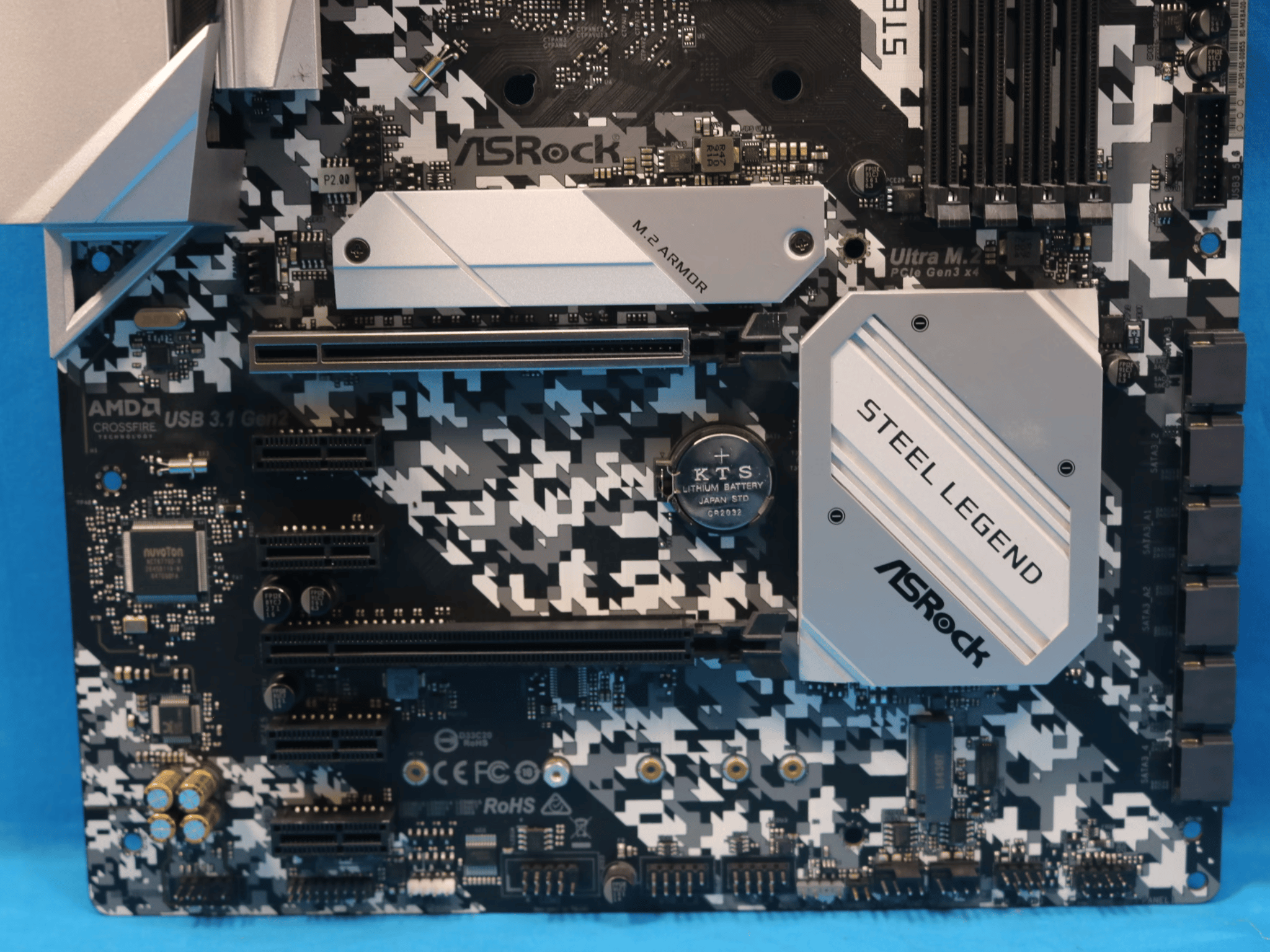 Newest BIOS* ASRock B450 Steel Legend AMD Socket AM4 DDR4 ATX RGB