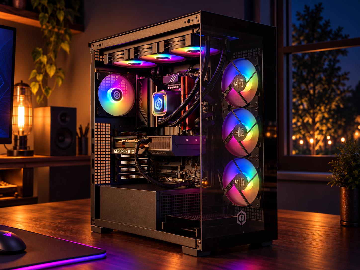 🌈⃤ SPECTRE V2 Gaming PC | RTX 4070 Super | i9-14900KF | 32GB DDR5 | 1TB NVME | WiFi+BT | FREE SHIP