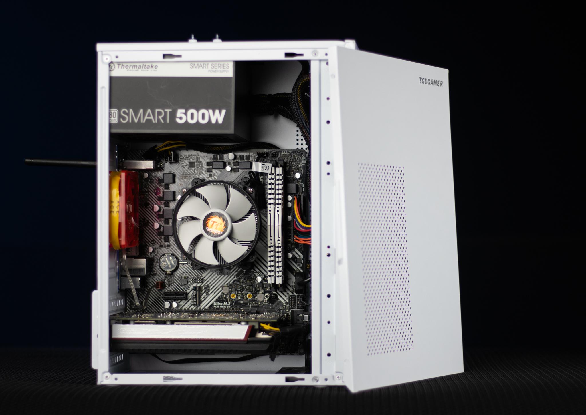 “Eco 5CR” RX 580 Ryzen 5 16GB Windows 11 500GB Gaming PC Powerhouse [Console Killer]