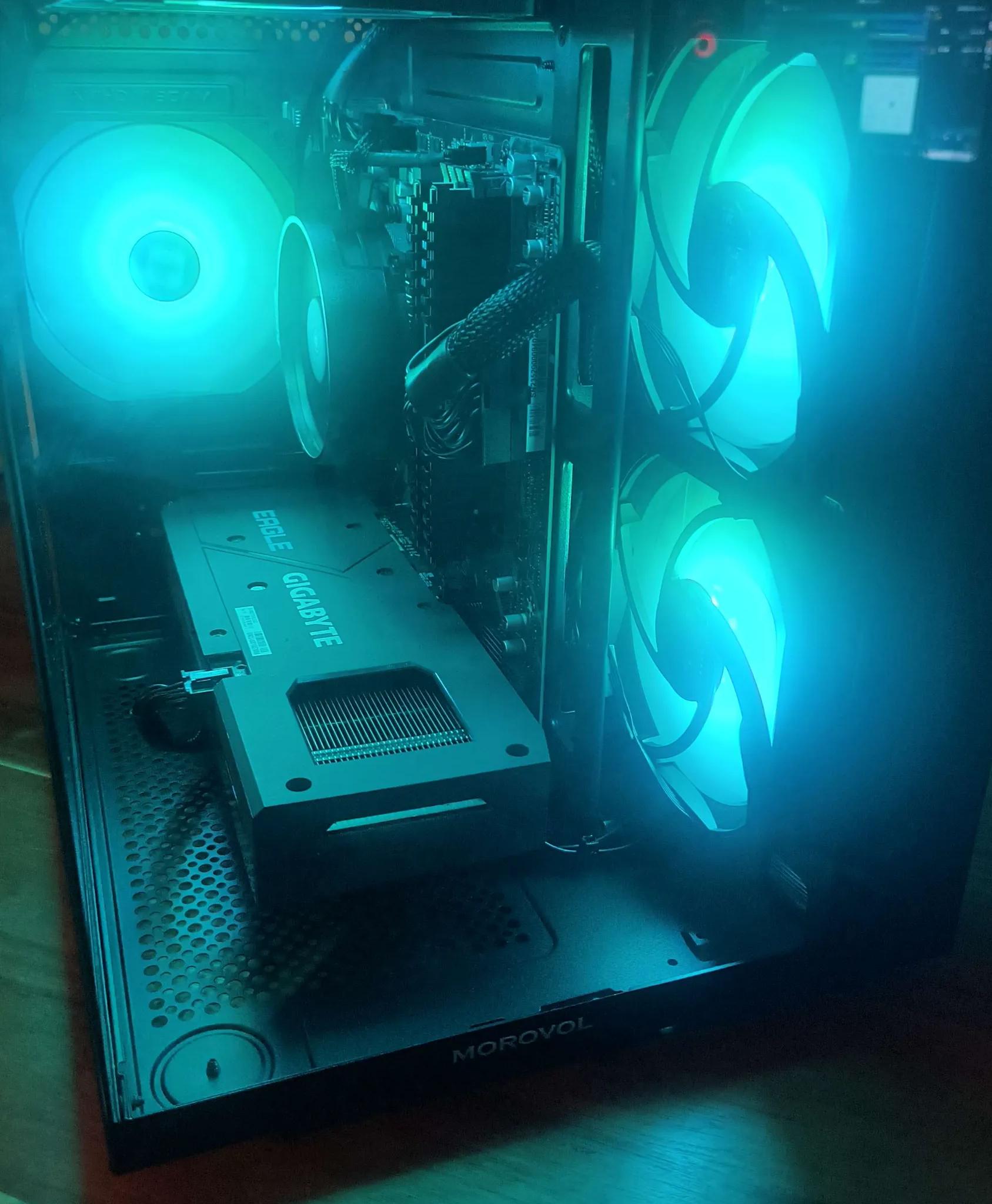 The Anvil ~ Ryzen 5 3600 ~ RX 6650XT ~ 32GB DDR4 ~ 512GB SSD ~ 3TB HDD ~ WIFI ~ ARGB