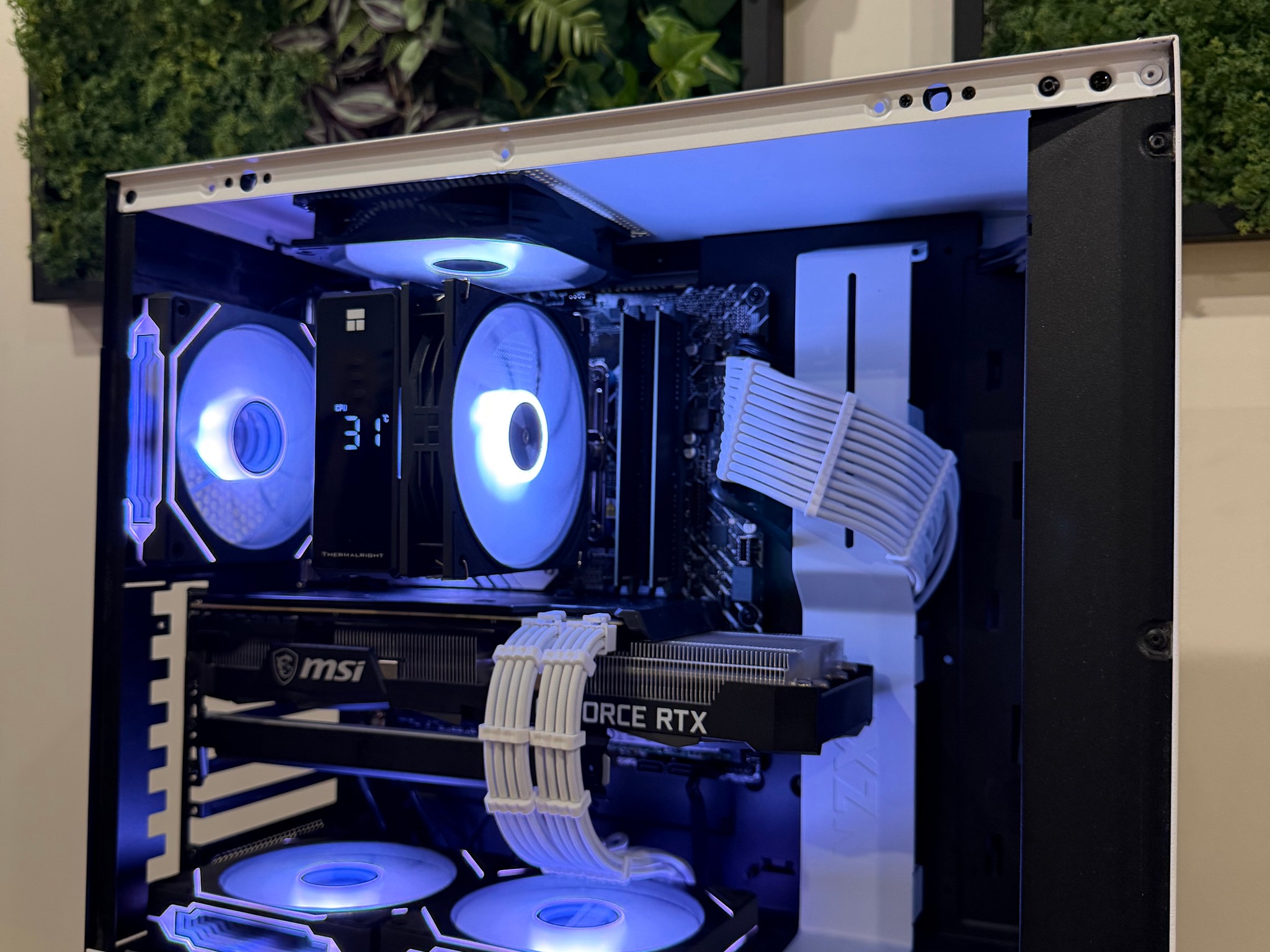 Custom White Gaming PC | RTX 3070 | i5-12400F | 2.25TB | WiFi | Windows 11 | Plug & Play