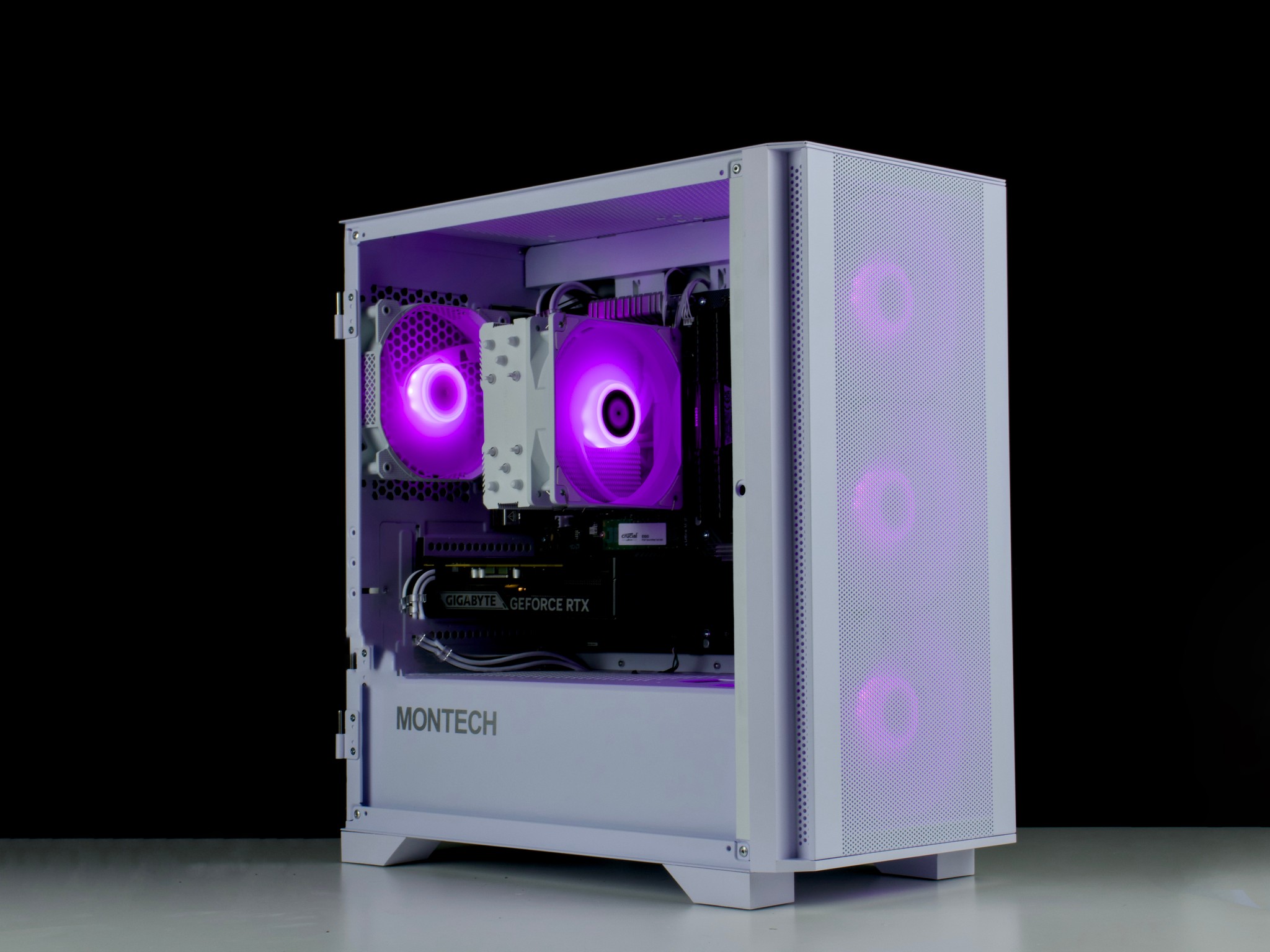 🧊❄️🧊 White Gaming PC – RTX 5060 , Ryzen 5 5500, 16GB RAM, 1TB SSD - WiFi, BlueTooth 🧊❄️🧊