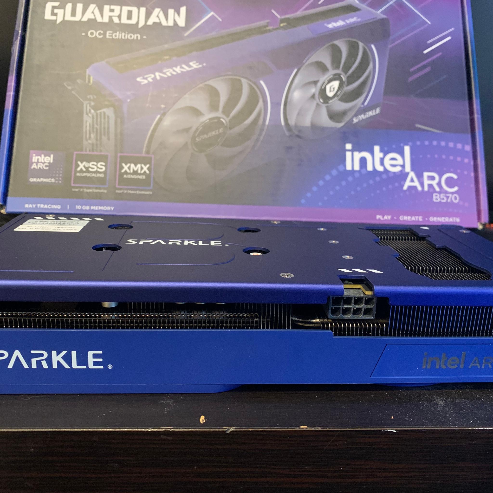 Intel Arc SPARKLE Guardian OC B570 10GB Graphics Card GPU