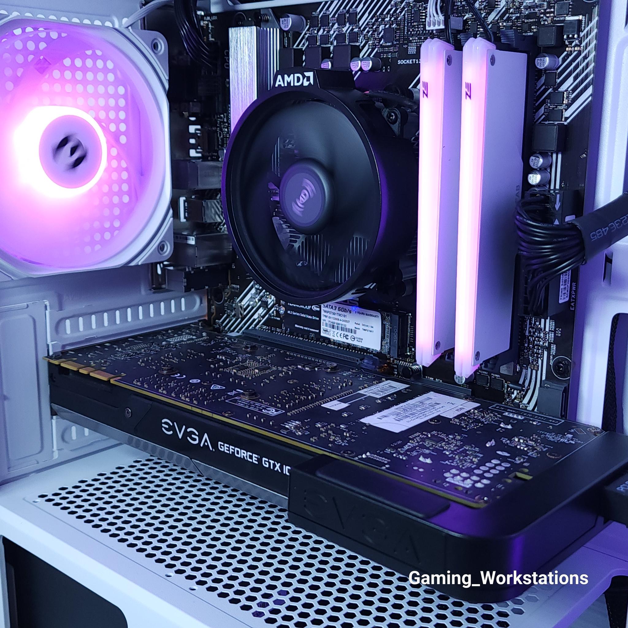 💜GTX 1070Ti●Ryzen 3 4100●1080p Gaming Computer