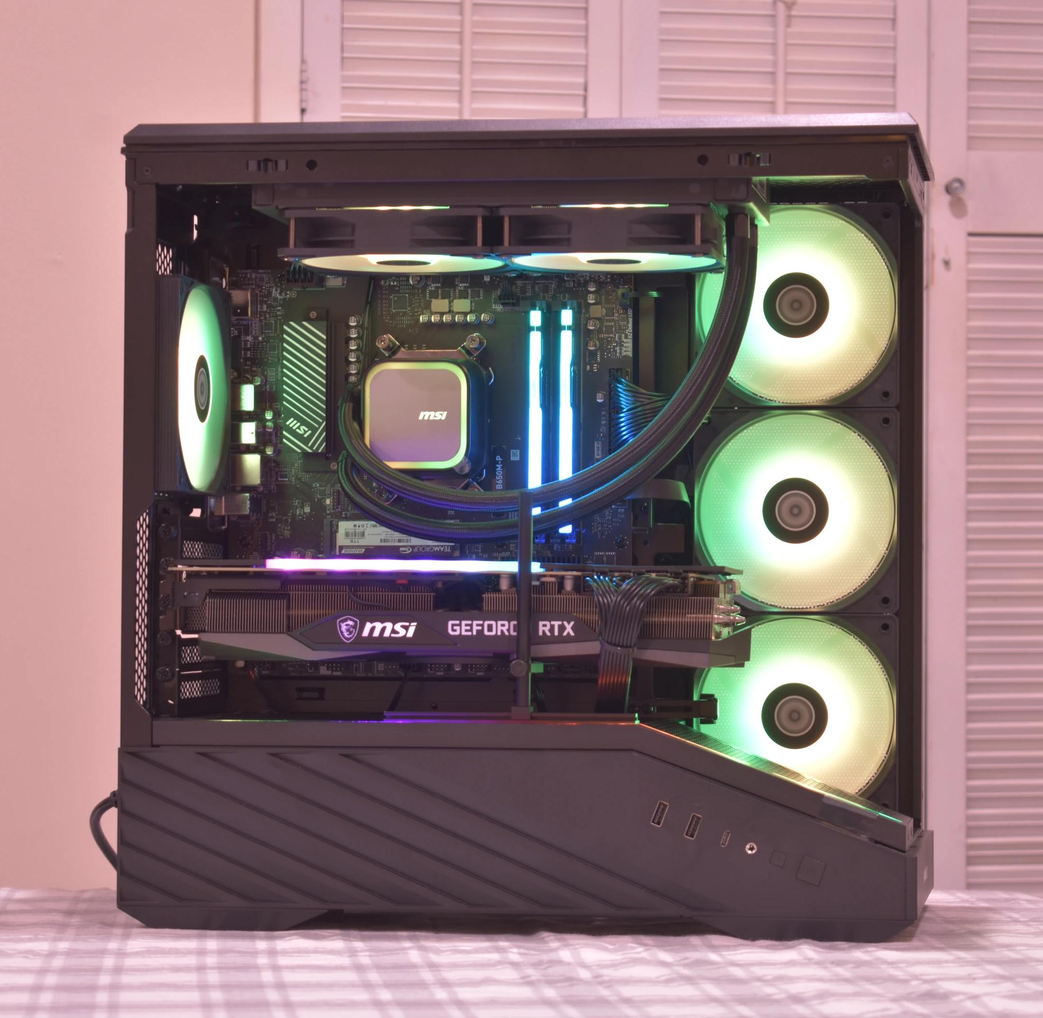 🎮Pro Gamer🎮 Ryzen 5 7500F | RTX 3080 10GB | 32GB DDR5 5200mhz | 1TB nVME SSD | RGB | Win11