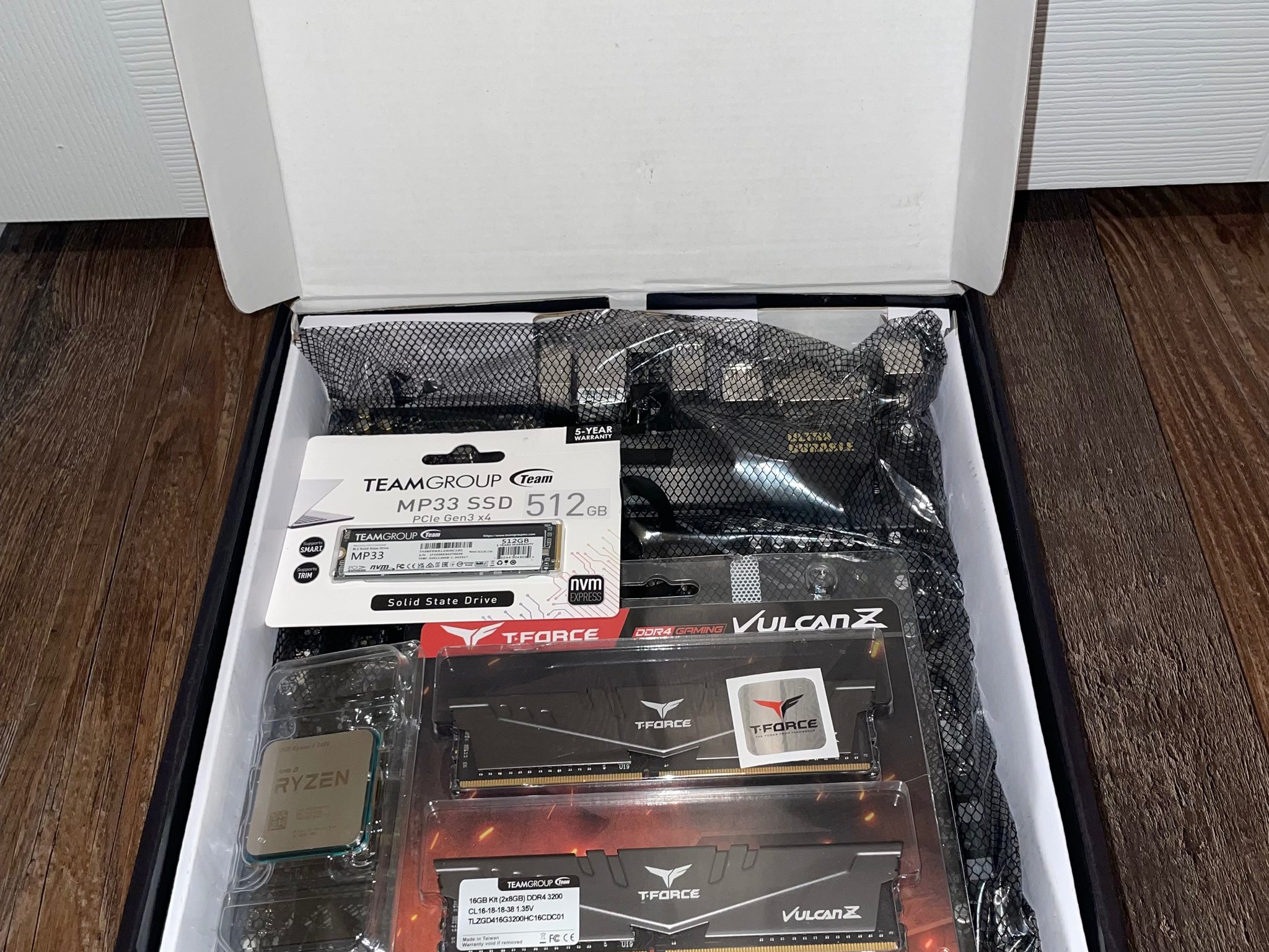 Am4 Motherboard/CPU/RAM/SSD Combo!