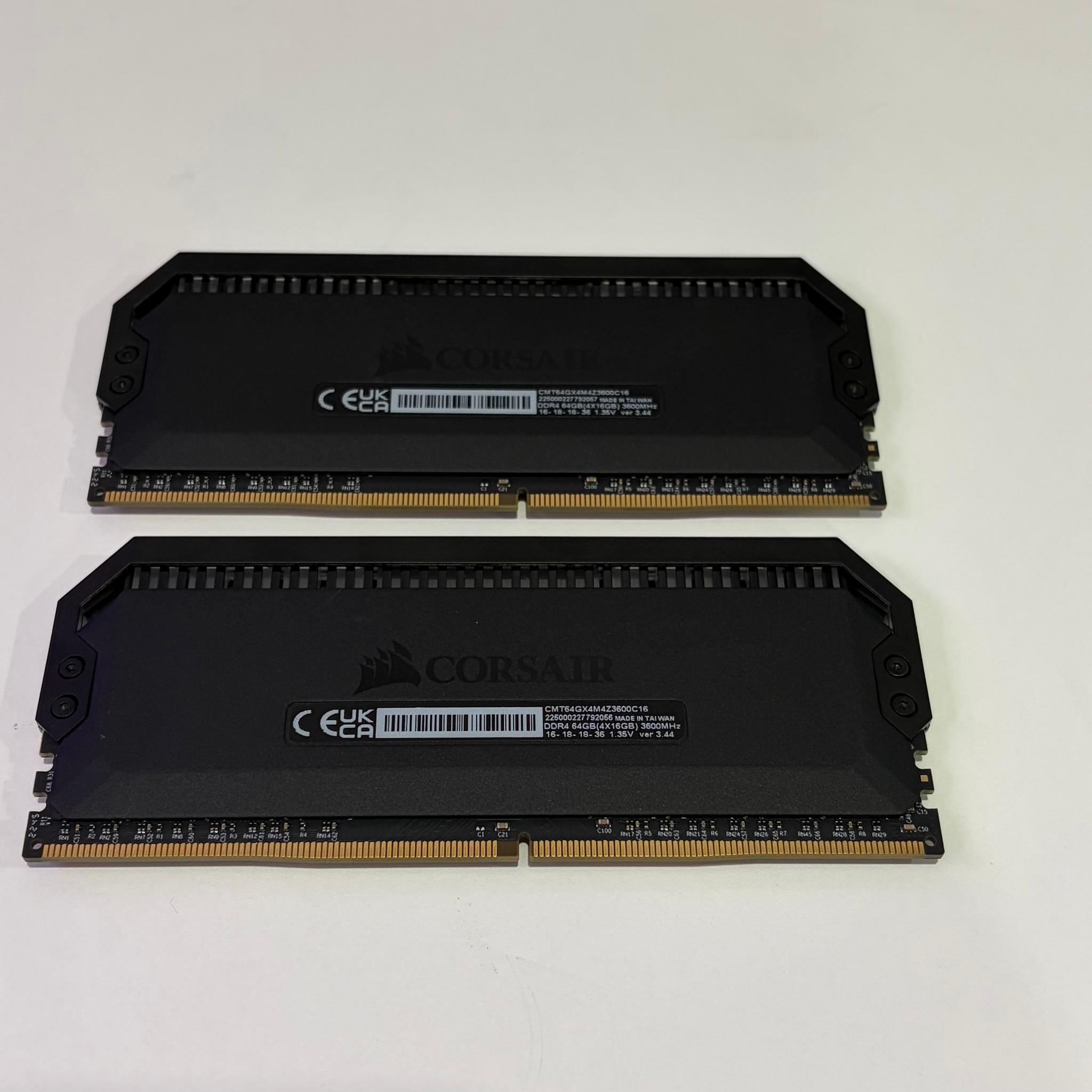 Corsair Dominator Platinum RGB 32GB (2x16GB) DDR4 RAM 3600MHz