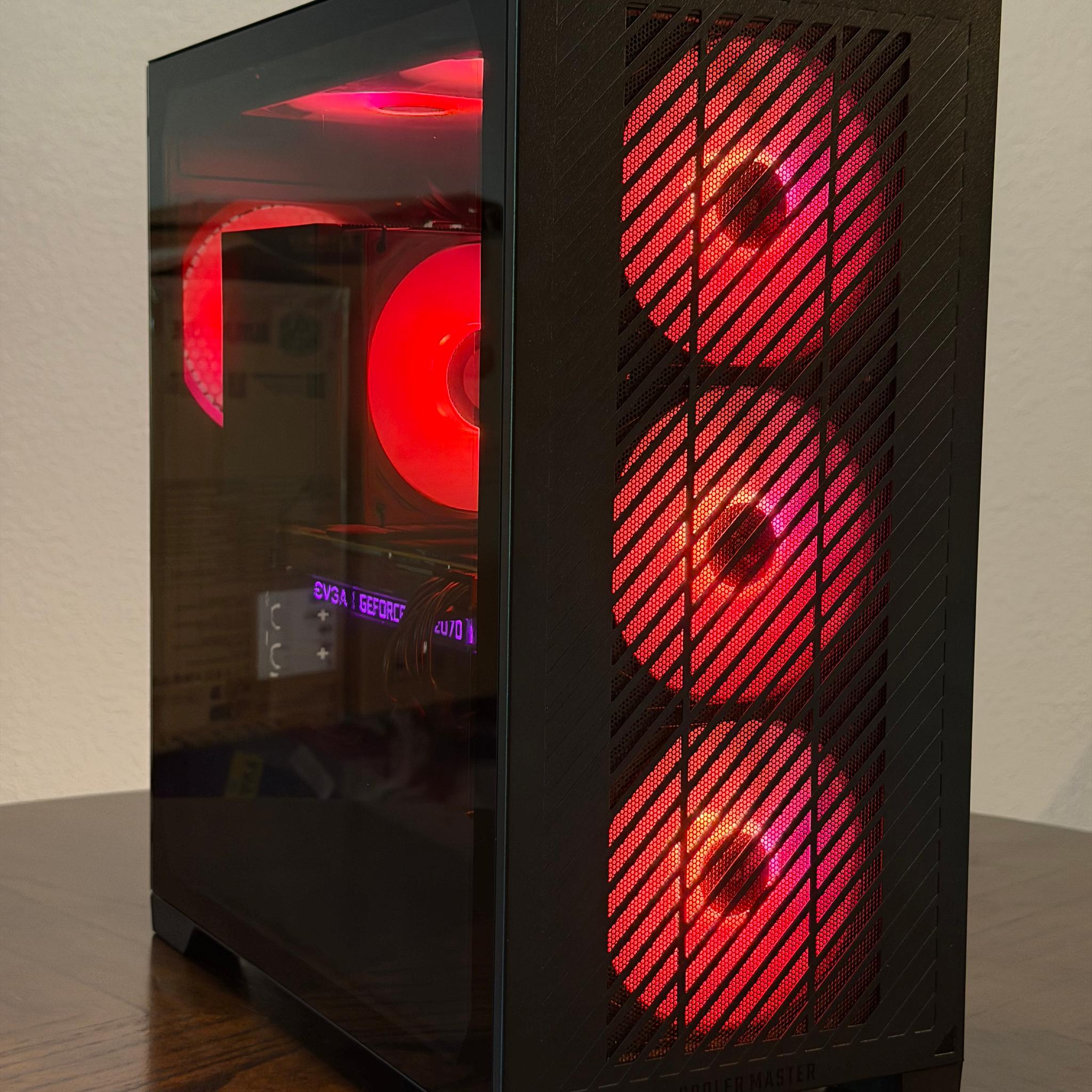 Mid-Range Gaming PC – Ryzen 7 3800X + RTX 2070 8GB  – 16GB DDR4 - 512GB NVMe SSD