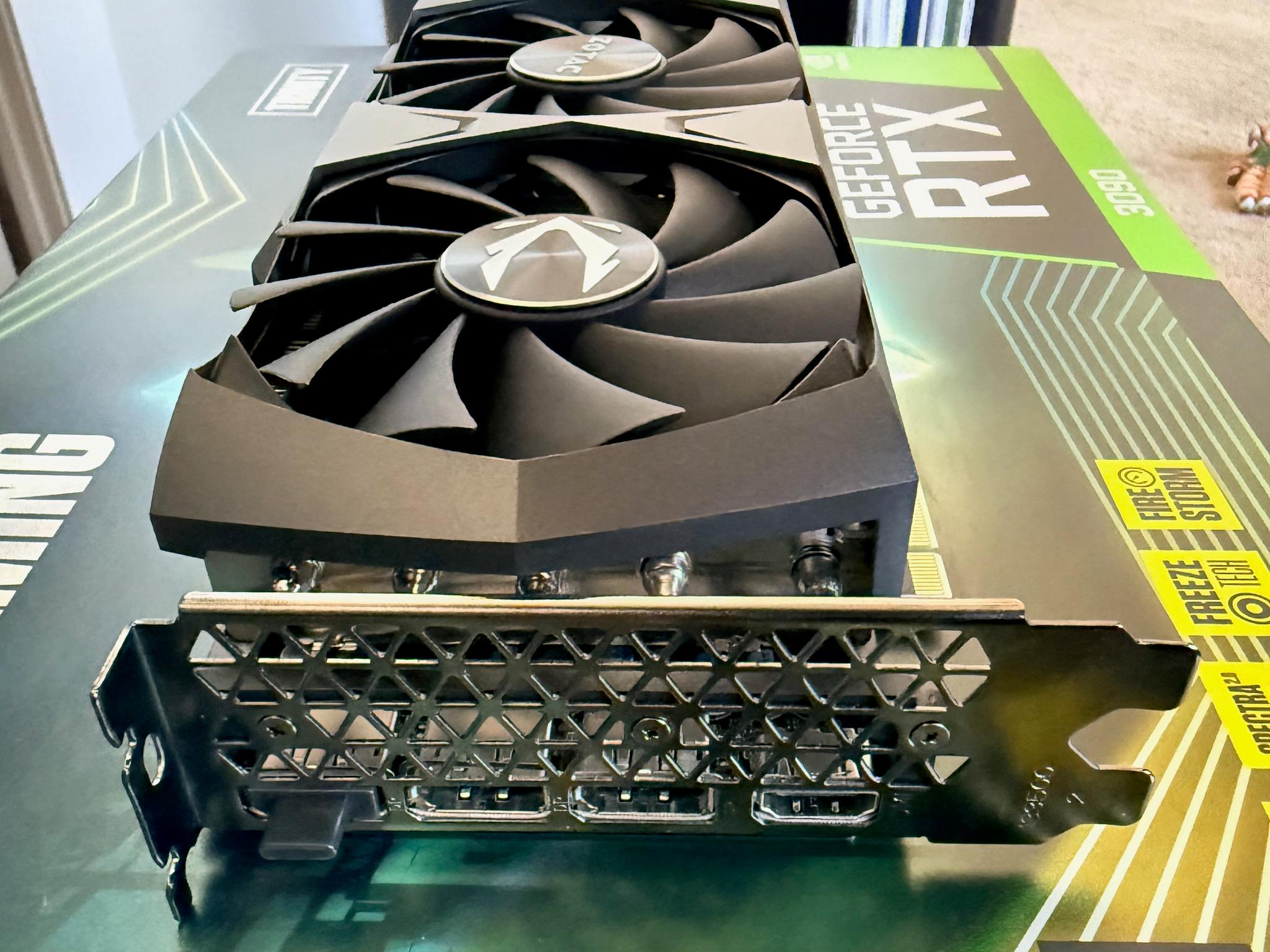 Zotac RTX 3090 Trinity OC 24GB - Used, Excellent Condition