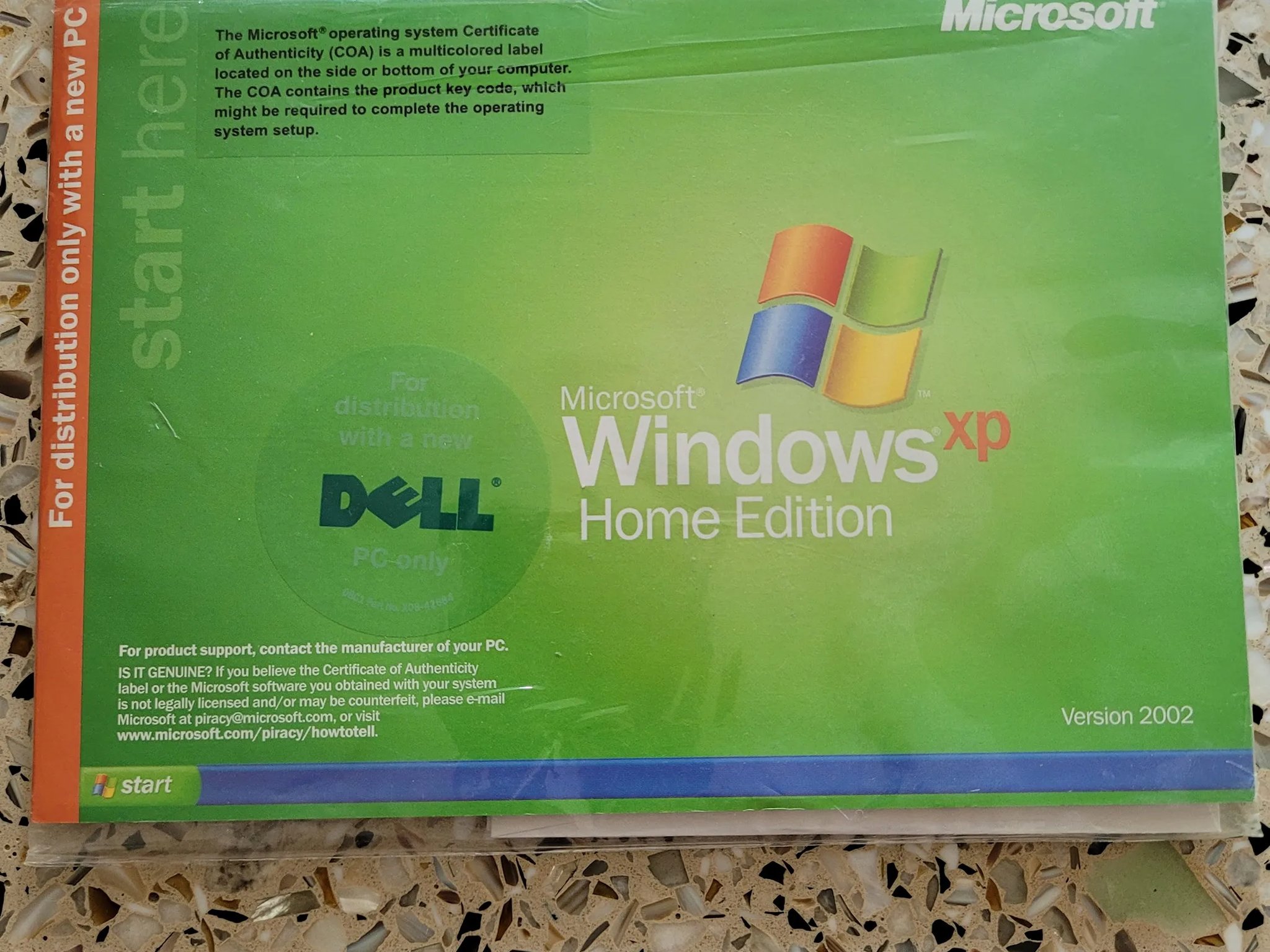 NEW Windows XP Home Edition