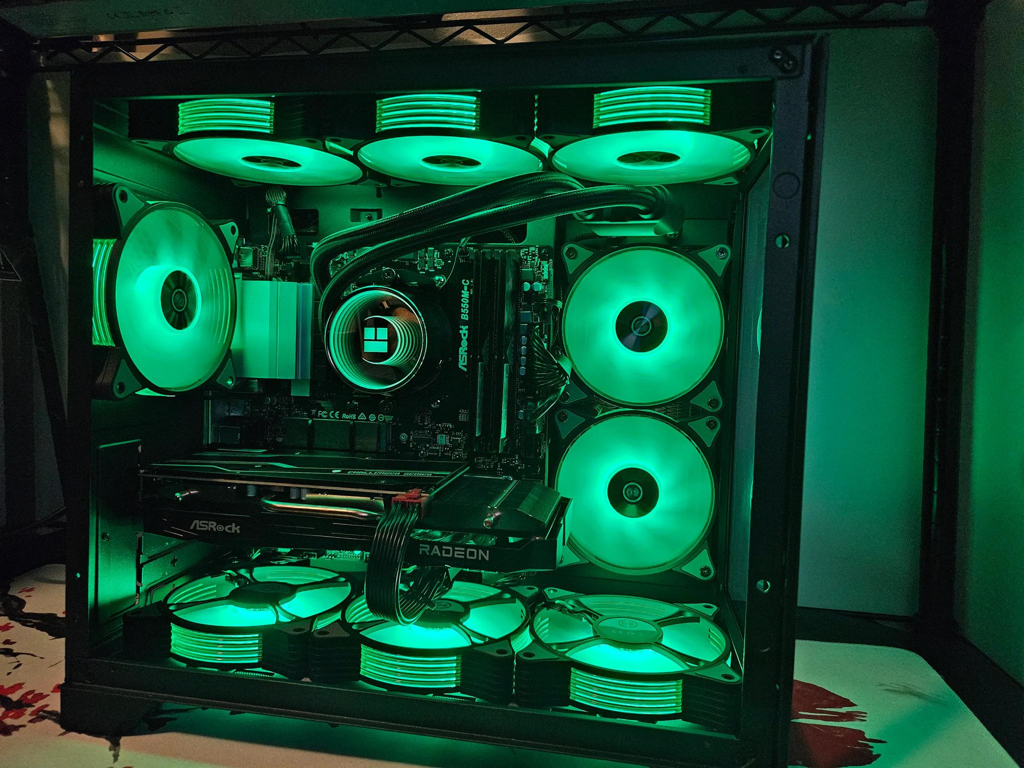 Dark Side Rig Ryzen 5 5600 X3D / 32GB / 2TB SSD / RX 6650 XT