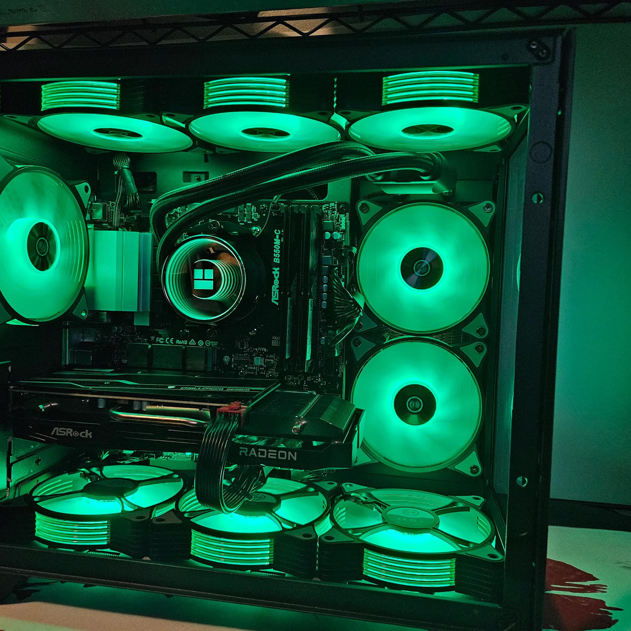 Dark Side Rig Ryzen 5 5600 X3D / 32GB / 2TB SSD / RX 6650 XT
