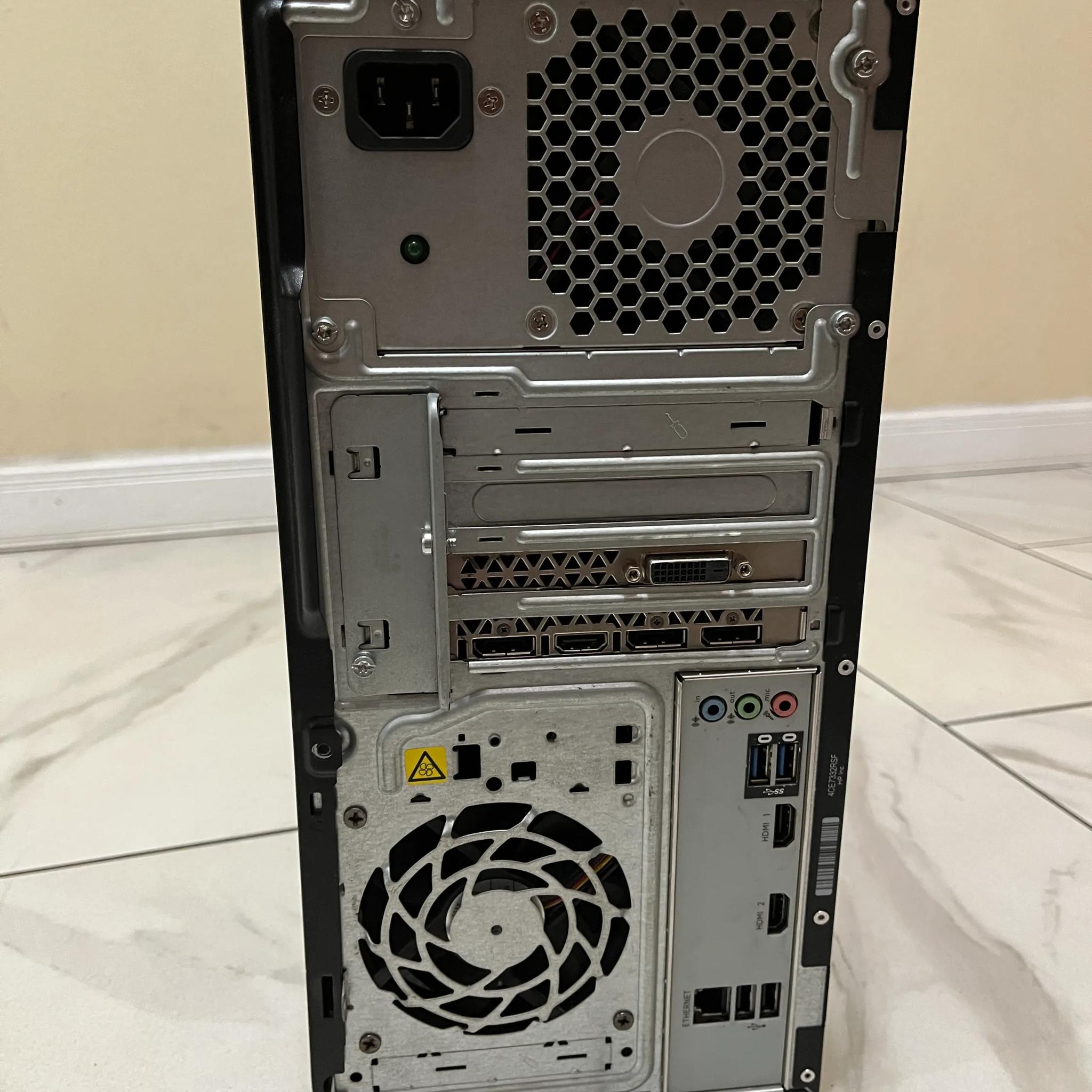 🔥 Budget HP Gaming PC Intel Core i5-7400, GTX 1060 3GB, 256 GB SSD + 1 TB HDD, Fast and Powerful