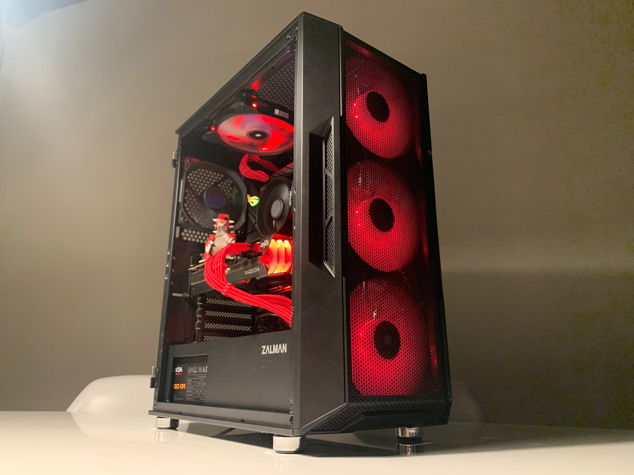 6600 XT + Ryzen 5 3600 Red Devil CUSTOM BUILD - All AMD Gaming PC - Comes with Groudon Figurine!!!