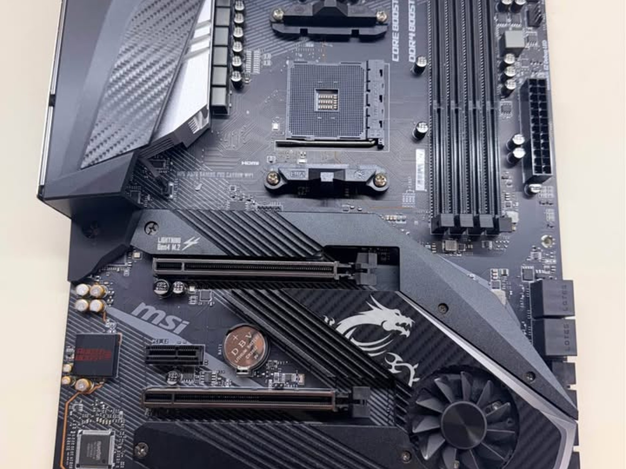MSI MPG X570 Gaming Pro Carbon WiFi AM4 ATX Motherboard