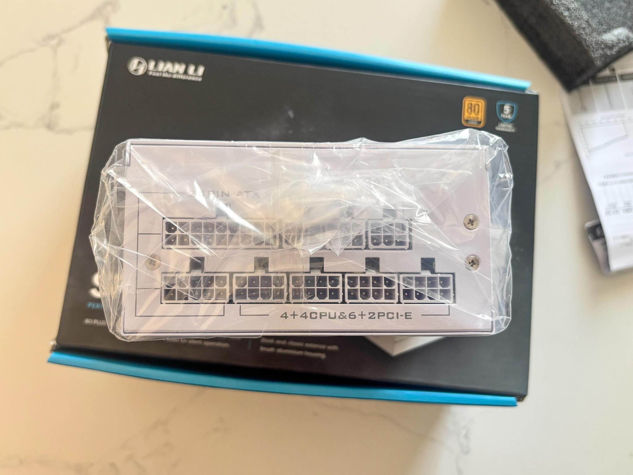 Lian Li SP750 White – 750W SFX Power Supply | Fully Modular & 80+ Gold