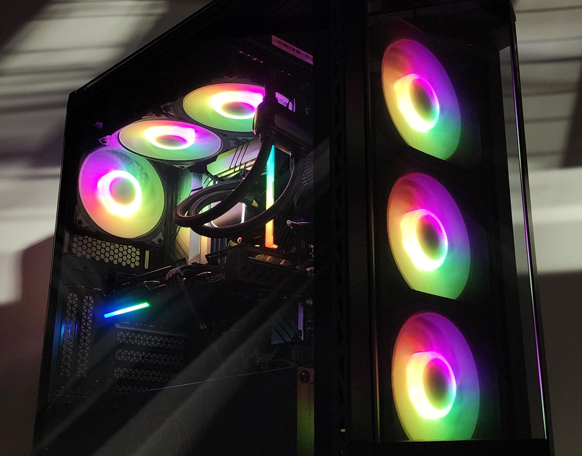 Gaming PC i5-14400F 16GB RAM 1TB SSD RX 9060 XT 16GB Windows 11 Computer