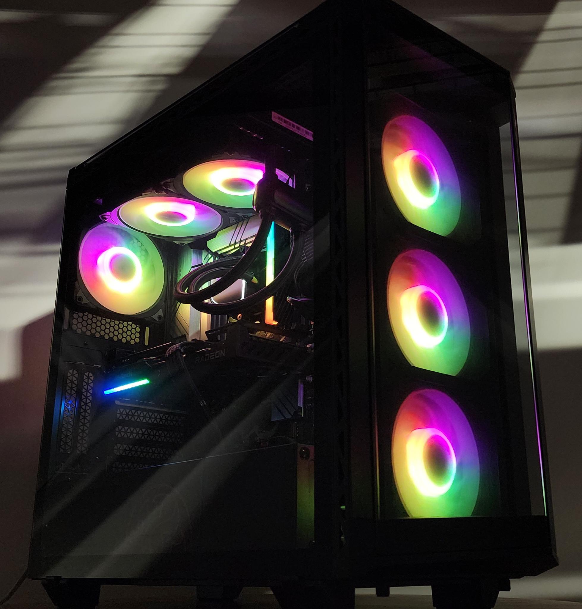 Gaming PC i5-14400F 16GB RAM 1TB SSD RX 9060 XT 16GB Windows 11 Computer