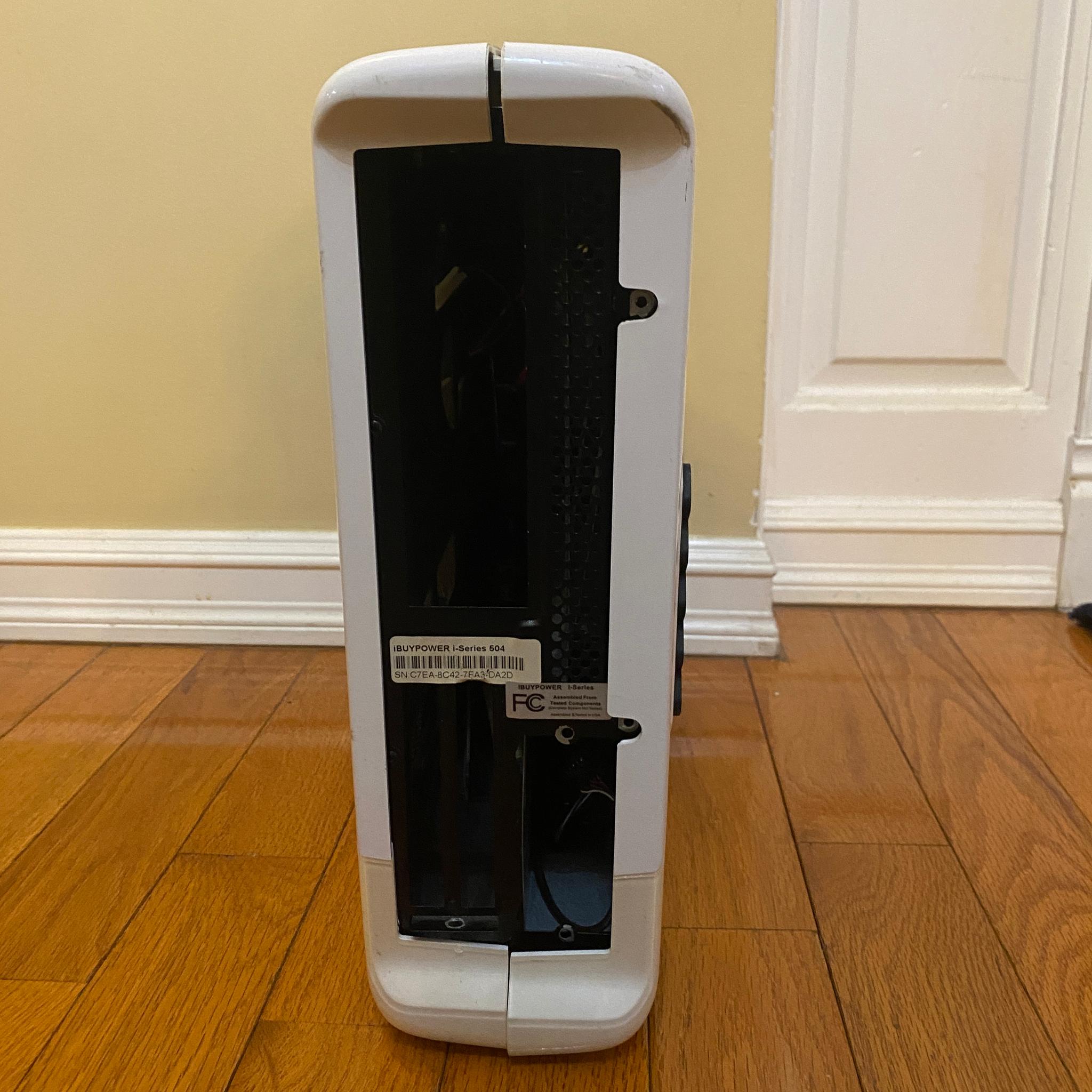 IBuyPower Mini Itx case with PSU and Accessories