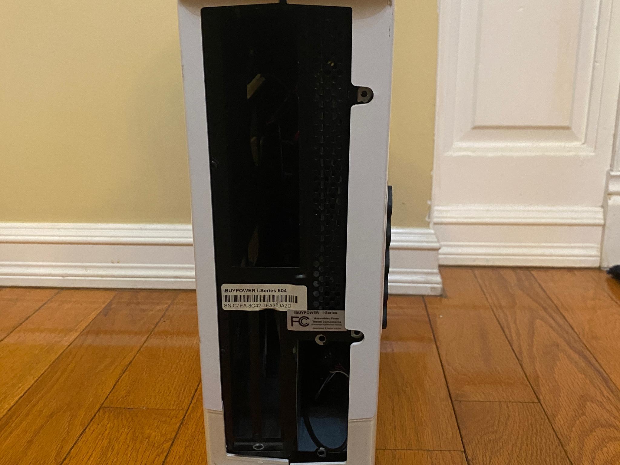 IBuyPower Mini Itx case with PSU and Accessories