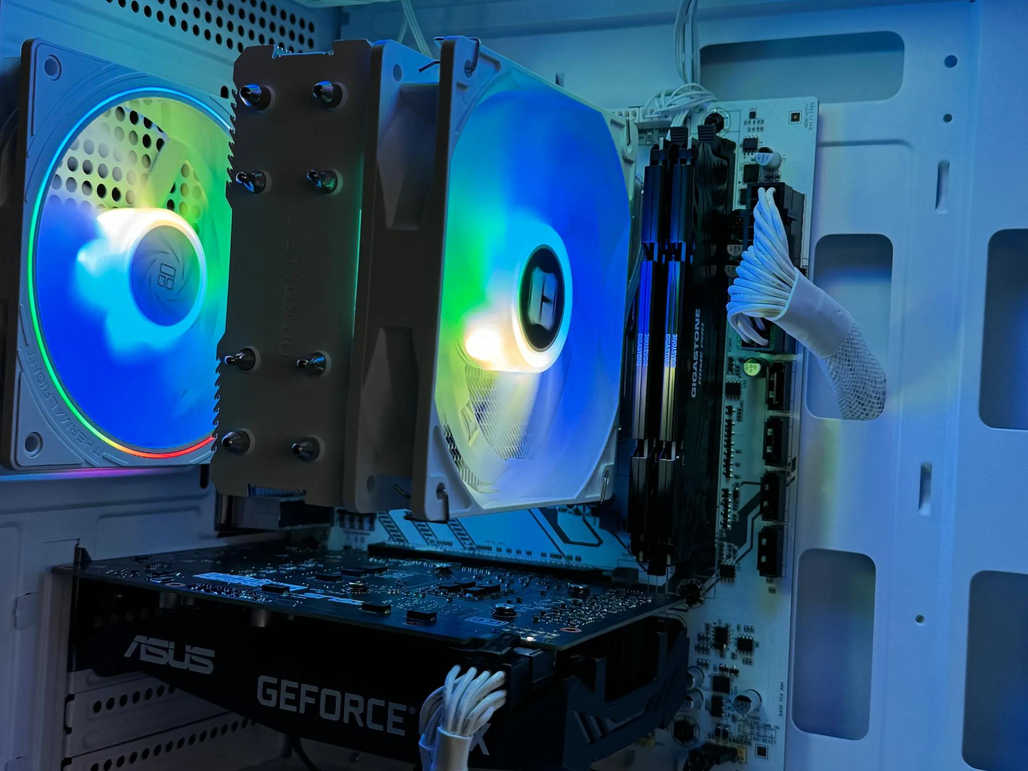 95% New Build - AMD Ryzen 5 5500 with ASUS GeForce GTX 1660 SUPER  6GB
