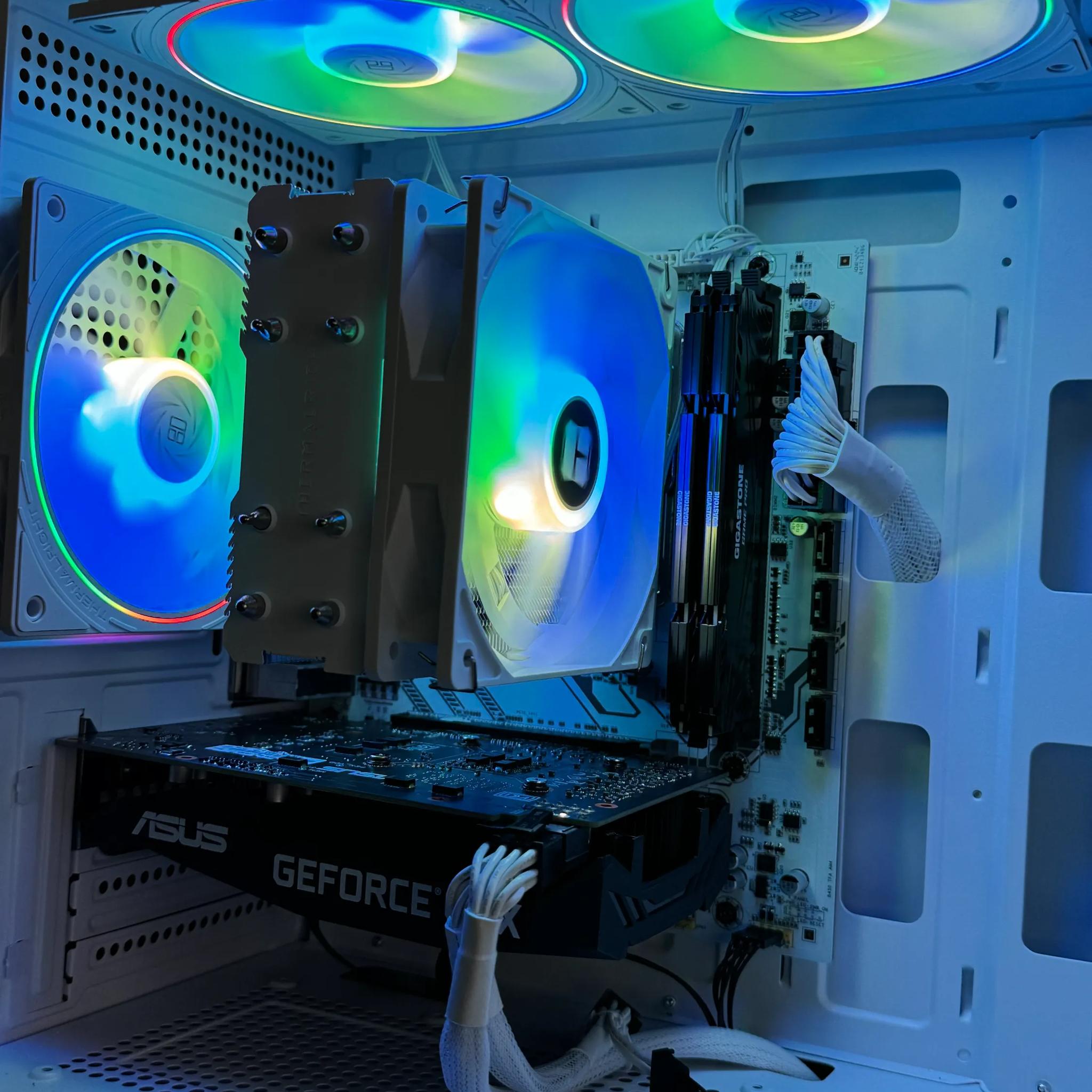 95% New Build - AMD Ryzen 5 5500 with ASUS GeForce GTX 1660 SUPER  6GB