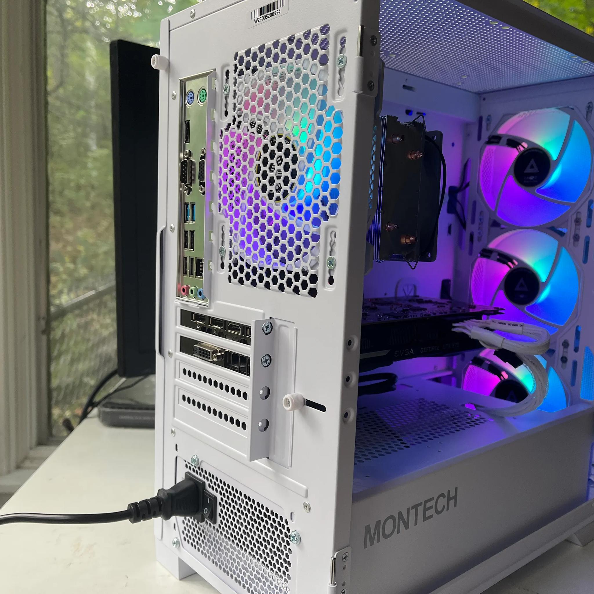 Budget White Gaming PC | Intel I5 | GTX 970 | 1tb SSD | Windows 10 Activated