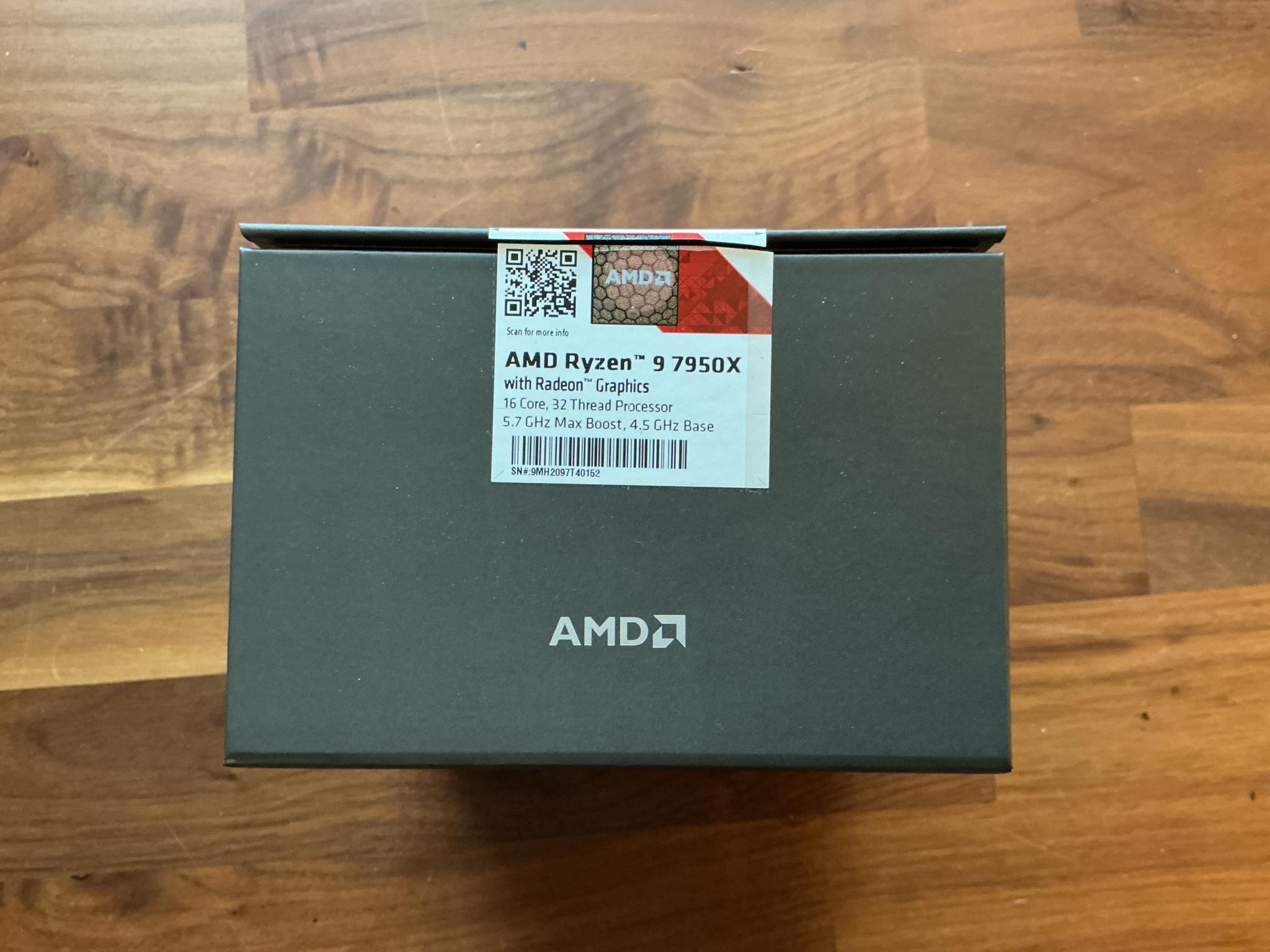 AMD Ryzen 9 7950x CPU