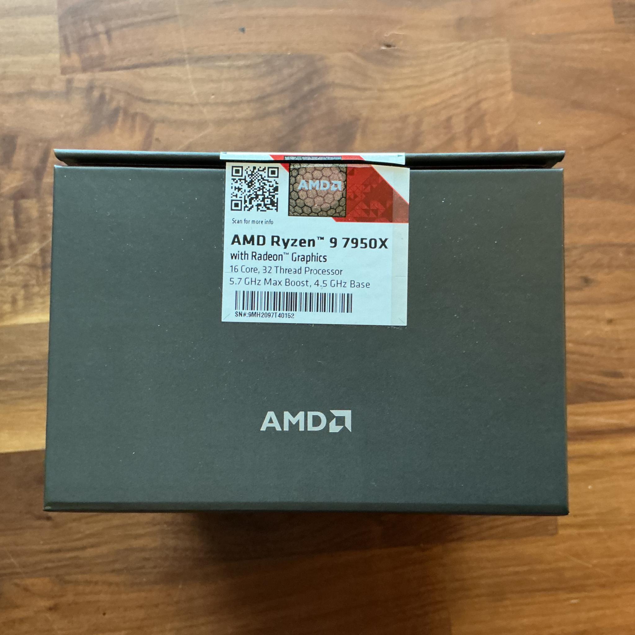 AMD Ryzen 9 7950x CPU