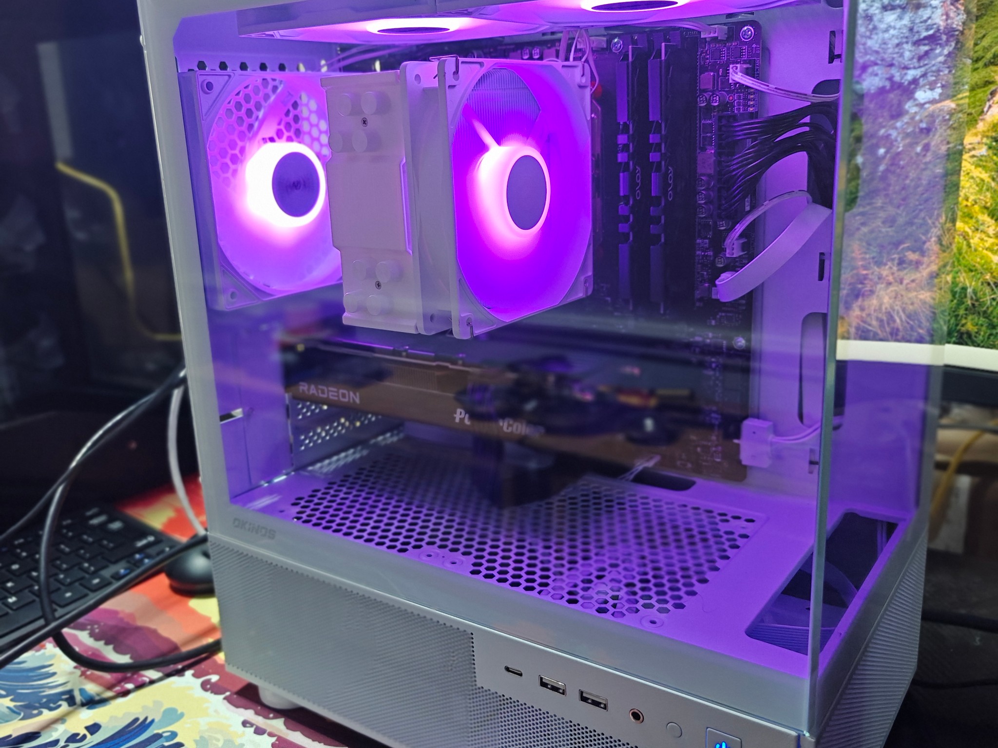 AMD RYZEN 5 5500|32GB DDR4 3200|1TB NVME SSD|AMD RADEON RX 9060XT|WINDOWS 11 HOME