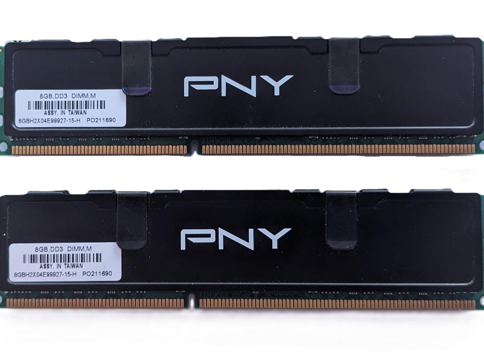 PNY XLR8 16gb (2x8gb) DDR3-1600 CL9 RAM Kit 8GBH2X04E99927-15H