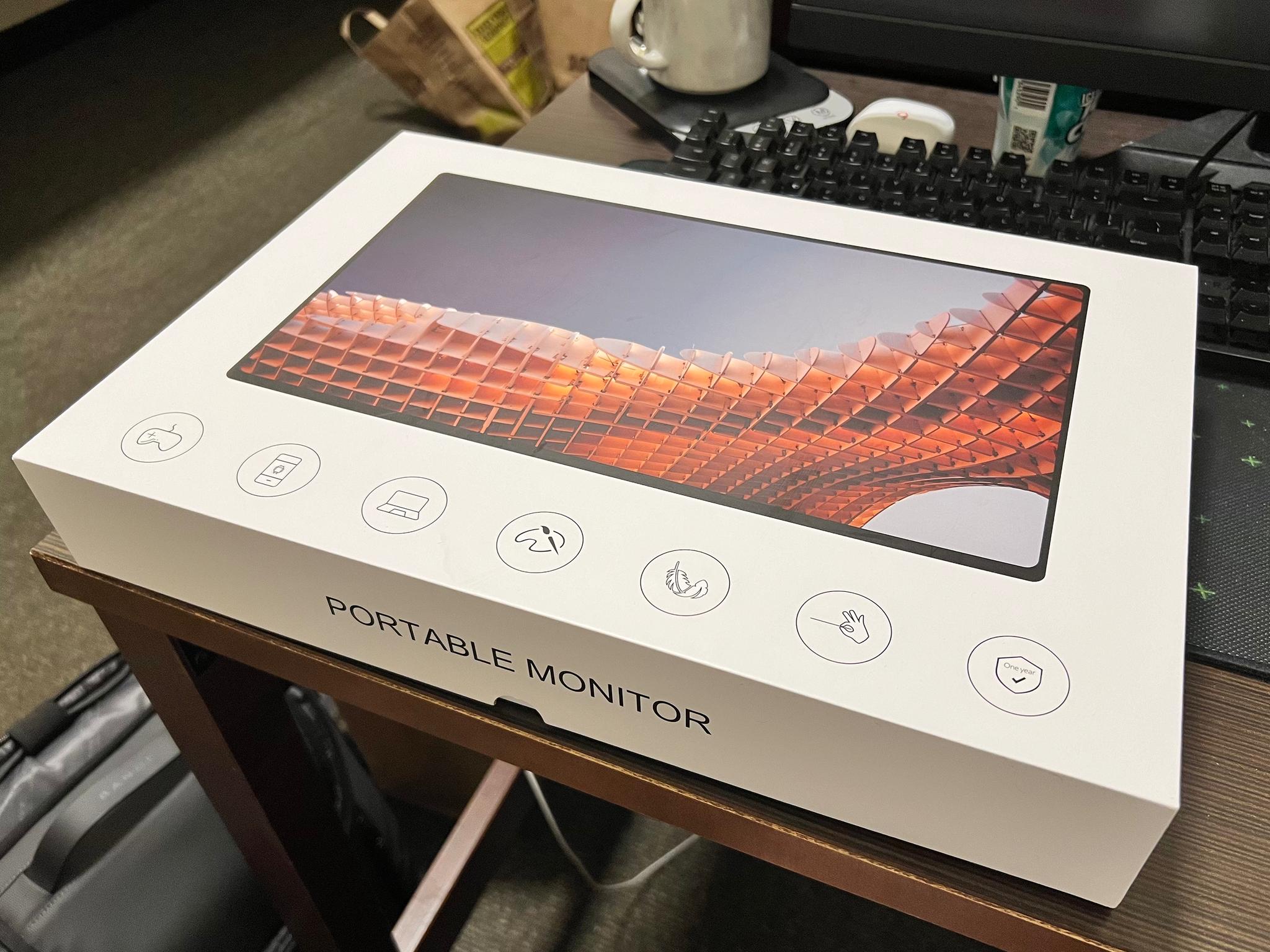 CNBANAN 16.1" Portable 1080P IPS 144Hz Gaming Monitor