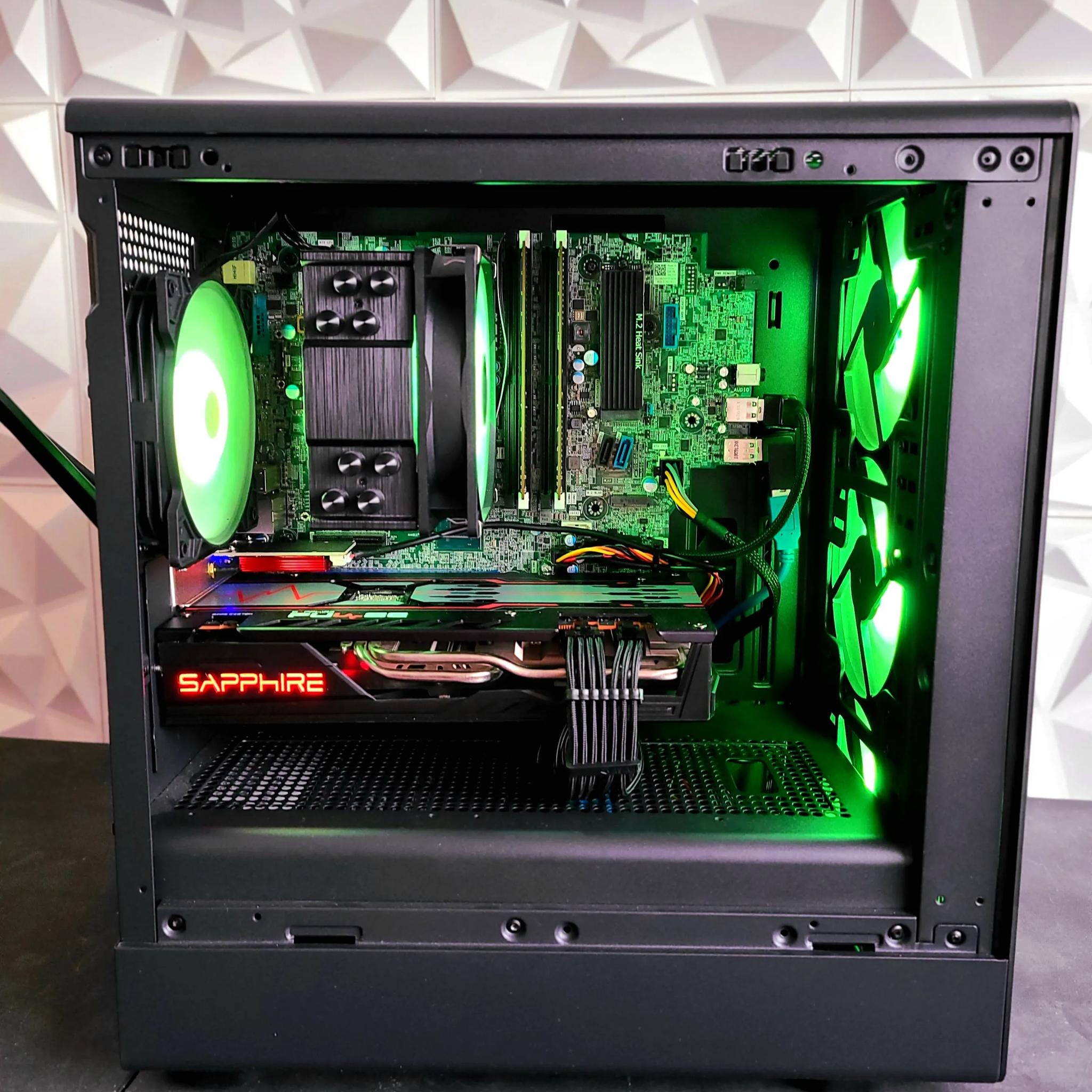 🔴⚫ AMD Radeon RX 5700 XT 8 GB | Intel Core i7 8700 6-Core CPU | 16 GB Ram | 1 TB SSD|