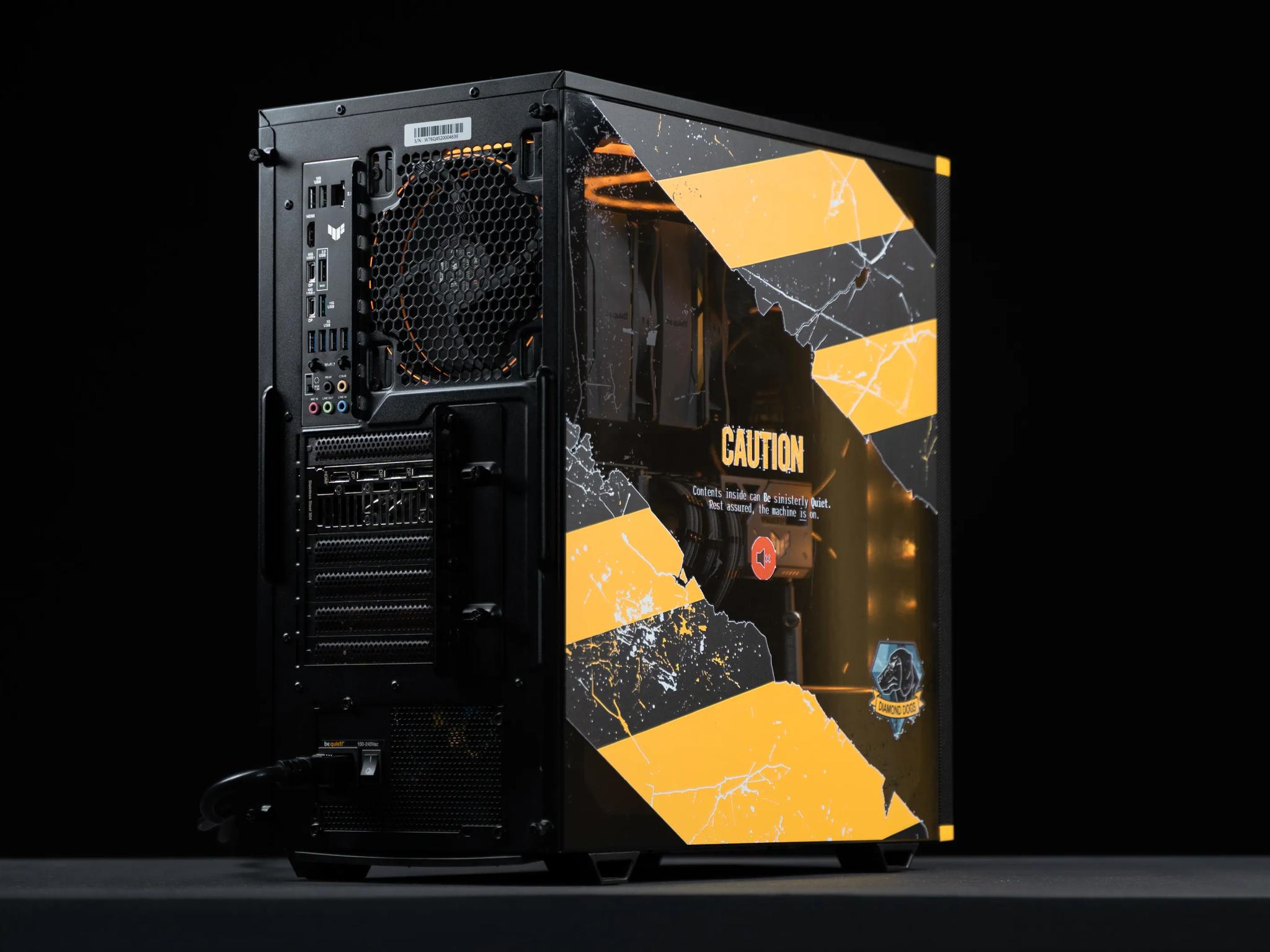 [34 dB] “QuietCorpo” RX 9070 XT Ryzen 9 9900X 48GB 2TB Windows 11 Silent Gaming PC Powerhouse