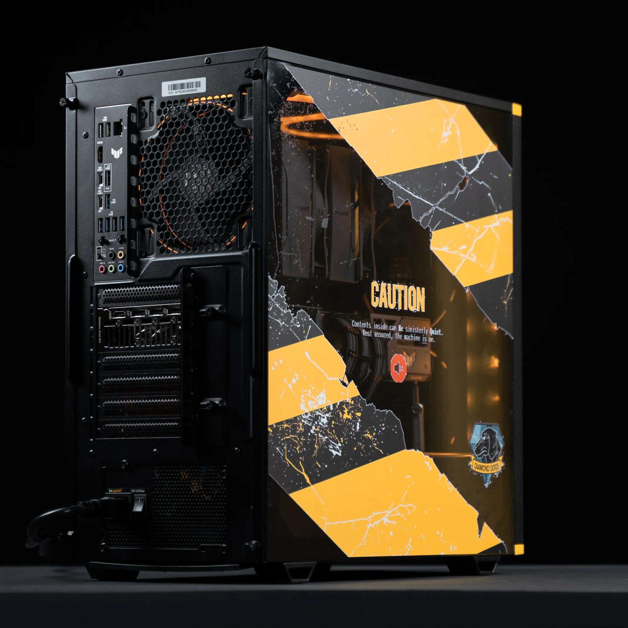 [34 dB] “QuietCorpo” RX 9070 XT Ryzen 9 9900X 48GB 2TB Windows 11 Silent Gaming PC Powerhouse