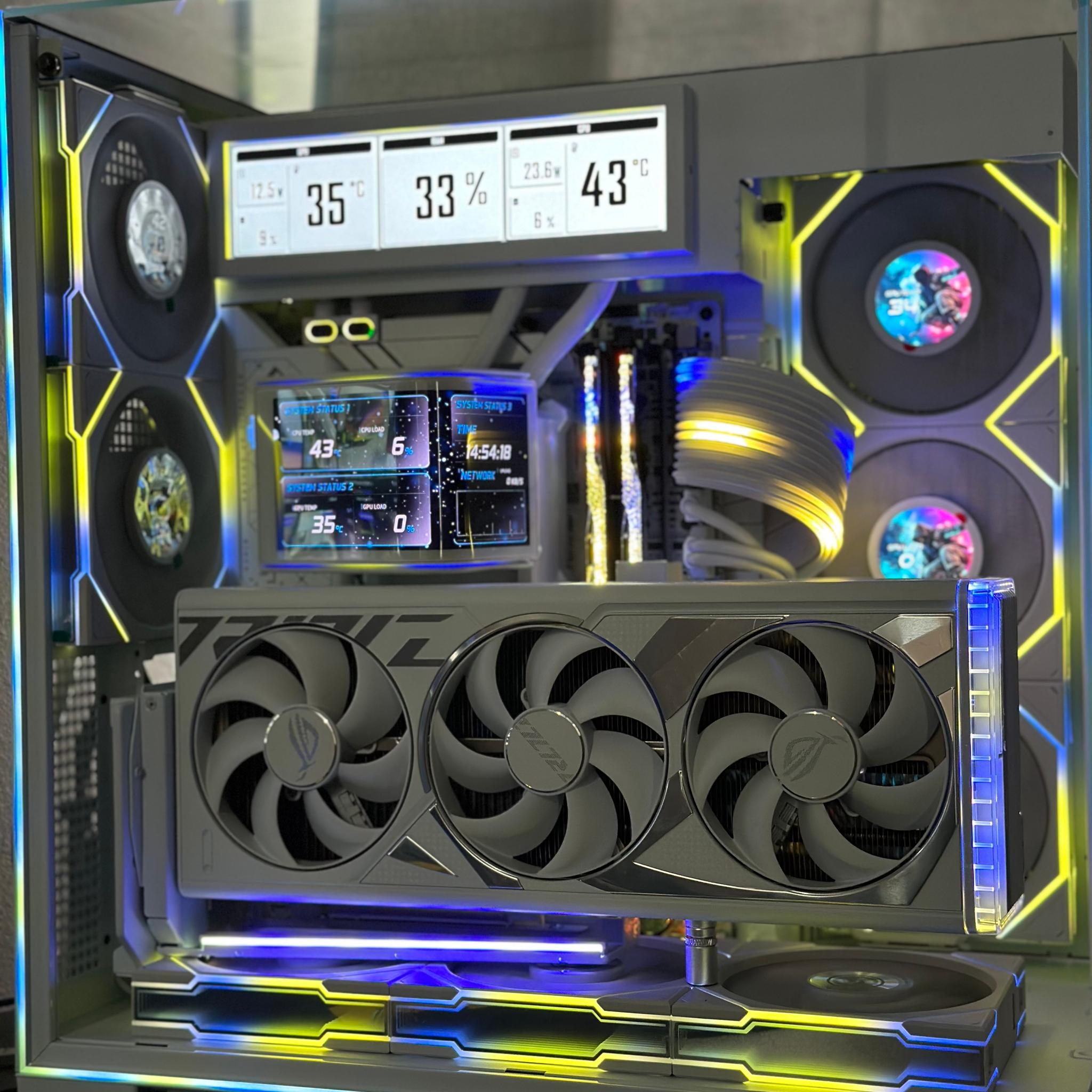 GeForce RTX 4090 Custom Gaming PC - Ryzen 7 9850X3D