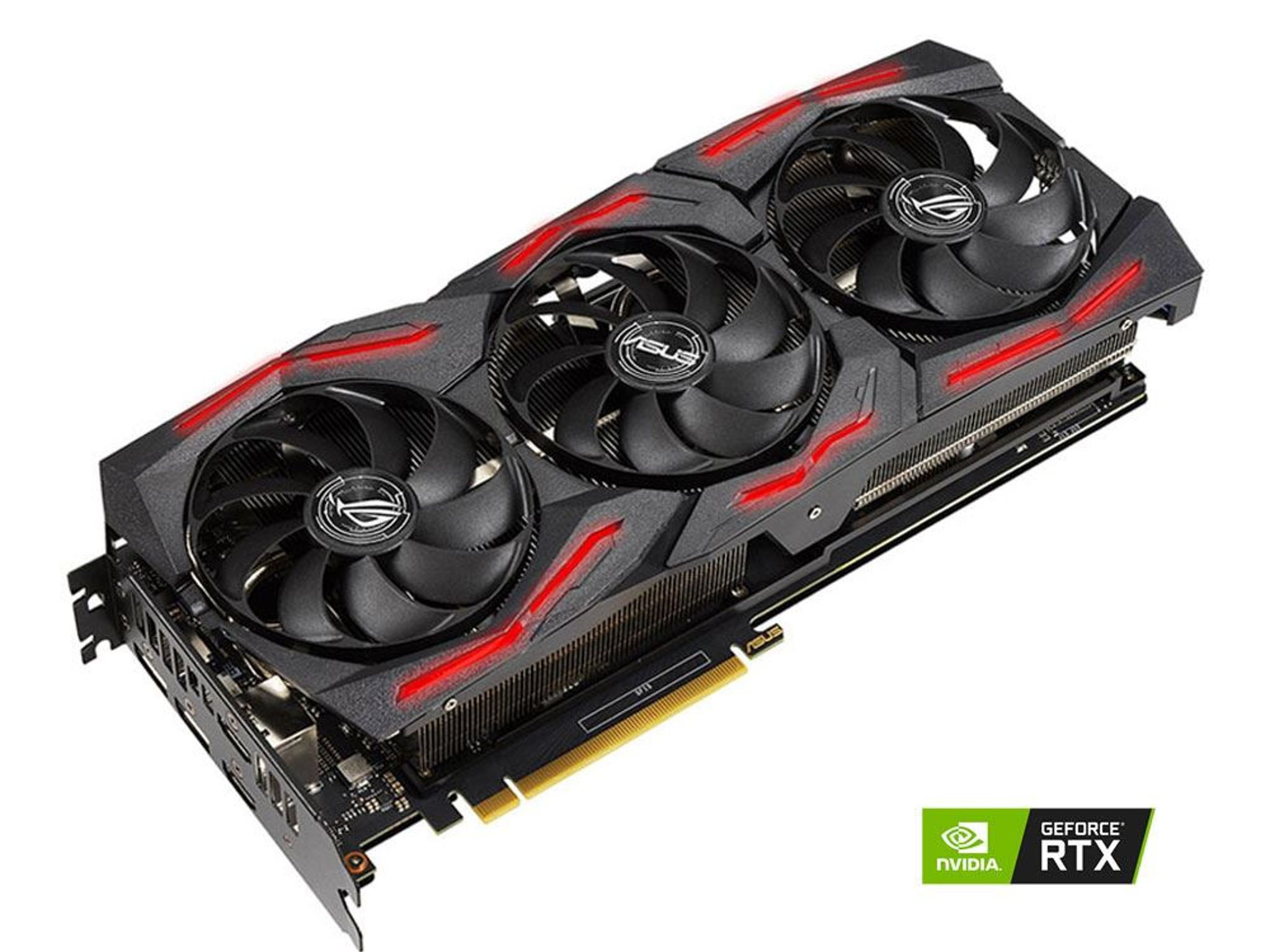 ASUS NVIDIA GeForce RTX 2060 ROG Strix EVO V2 Gaming Triple-Fan 6GB GDDR6 PCIe 3.0 Graphics Card